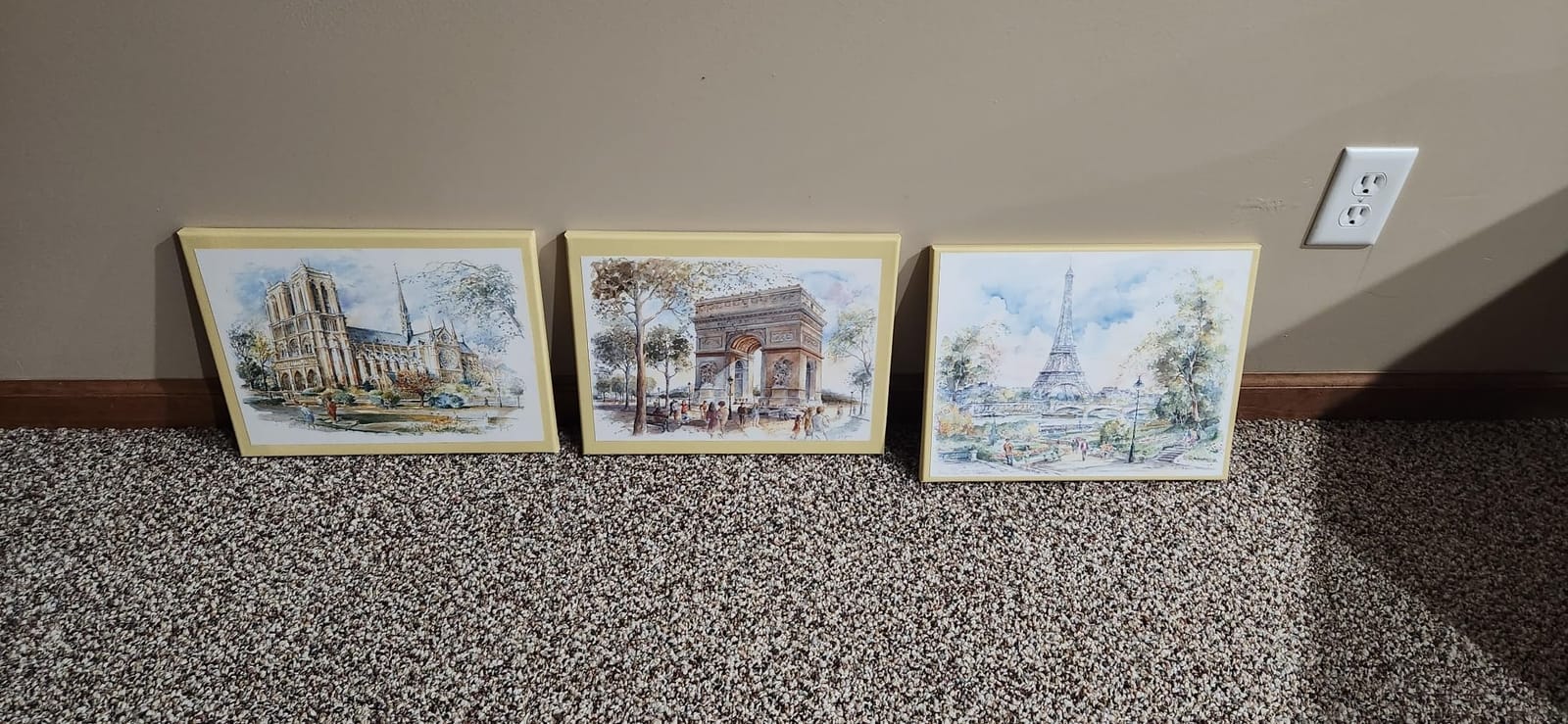 14 Packs Stretched Canvases for Painting, Multi Pack 11x14, 9.44x12, 8x10, 5x7, 4x4, Round Canvas with 8x8,10x10(2 of Each), Blank Primed Canvas, for Oil Paint, Acrylic Paint, for Beginners, Artists. customer photo 2
