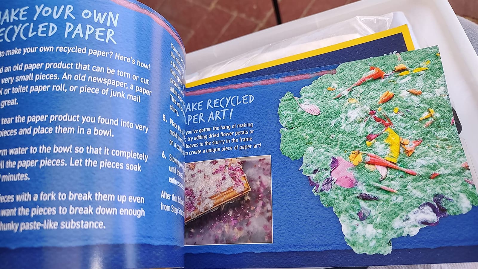 National Geographic Paper Making Arts and Crafts Activity Kit for Kids customer photo 1