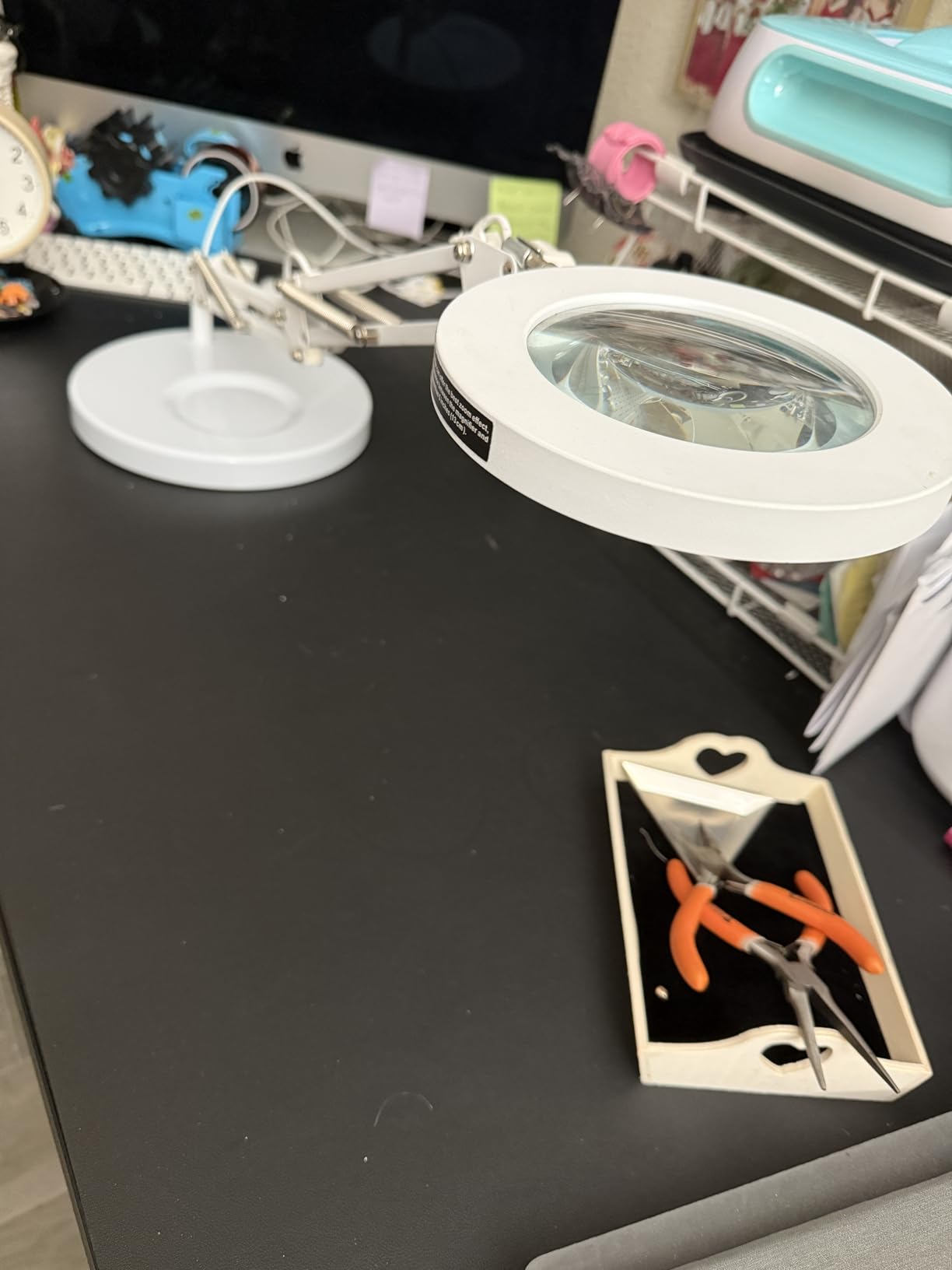 HITTI 10X Magnifying Glass with Light, 1,800 Lumens Stepless Dimmable customer photo 1