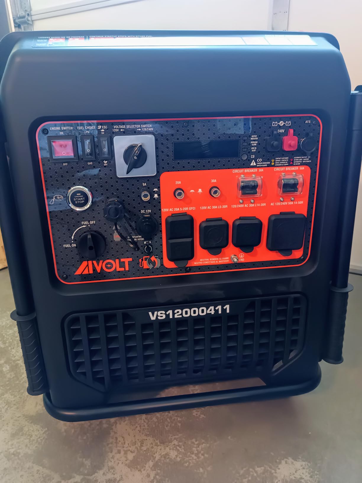 AIVOLT 1600W Super Quiet Inverter Generator 28lbs Portable for Camping customer photo 1