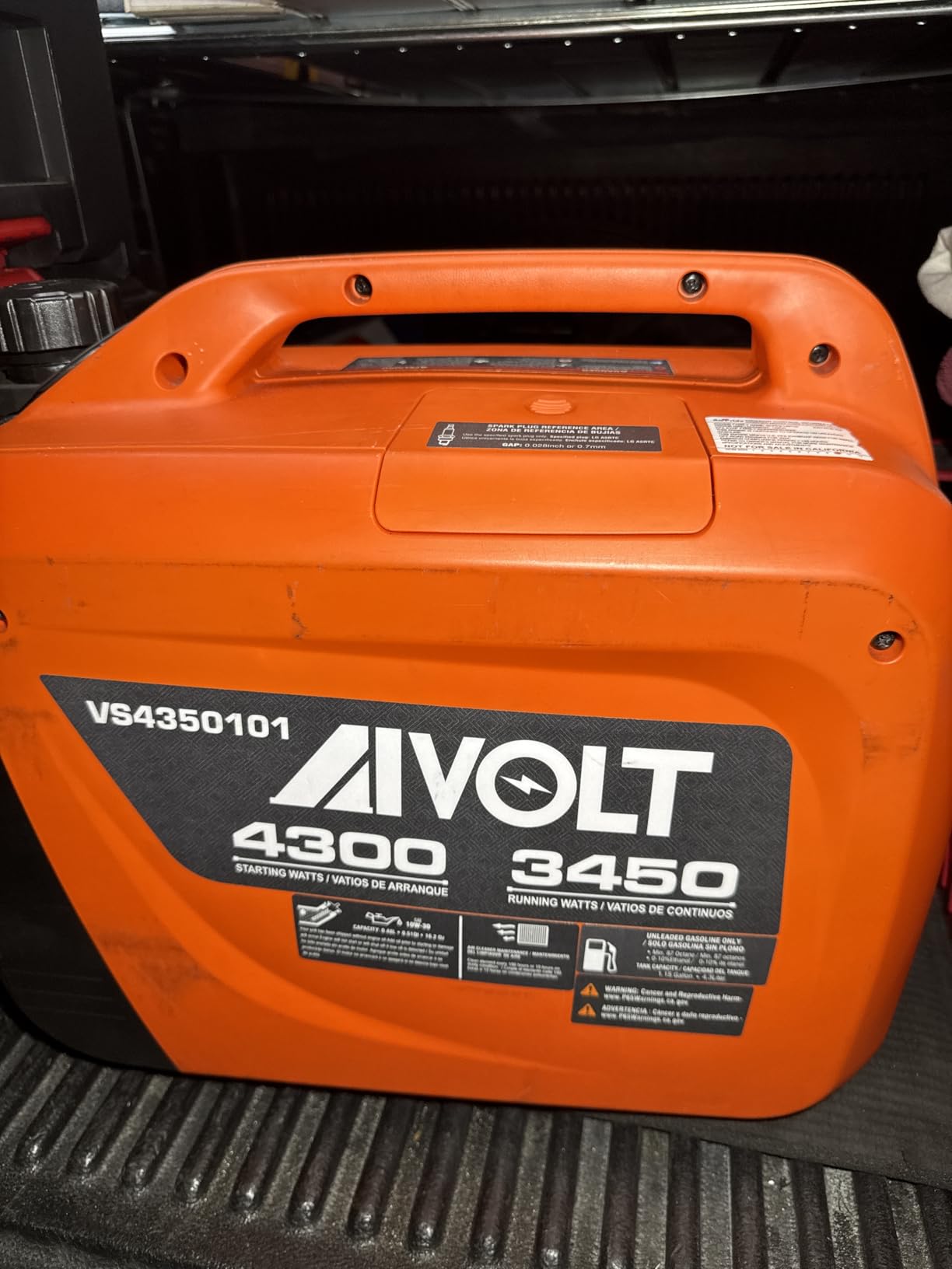 AIVOLT 1600W Super Quiet Inverter Generator 28lbs Portable for Camping customer photo 2