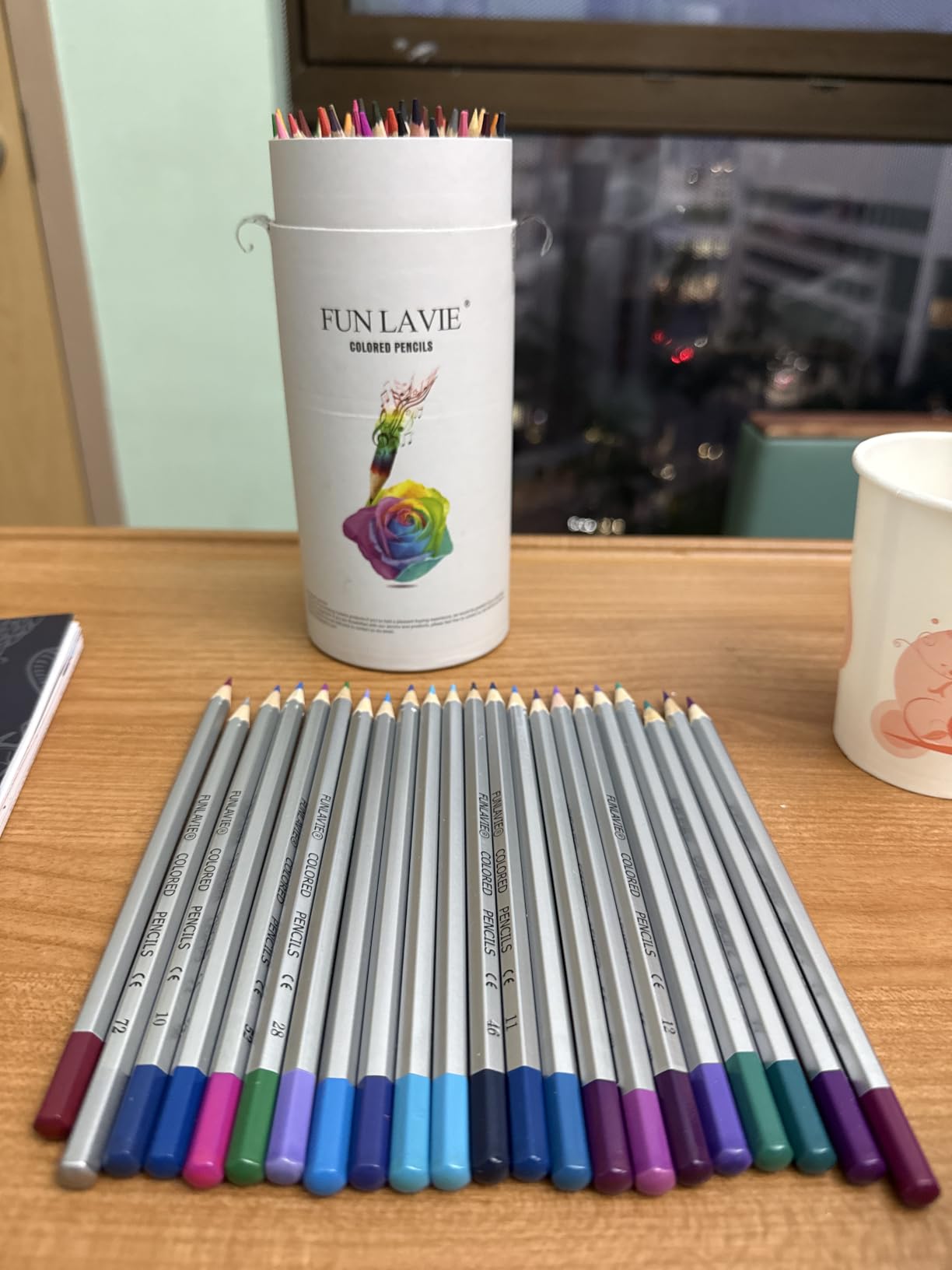 48 Colored Pencils for Adult Coloring Books, Soft Core Art Pencils customer photo 2