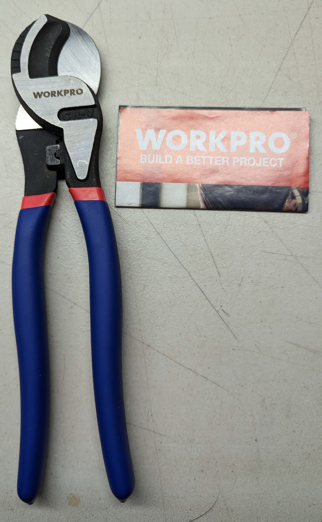 WORKPRO 9-1/4 inch High Leverage Cable Cutter, Heavy-Duty Cr-V Wire Cutter customer photo 2