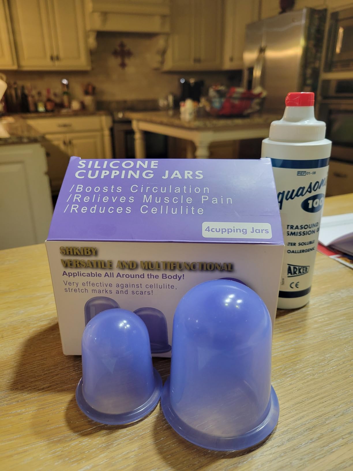 Silicone Cupping Therapy Sets, Anti Cellulite Cup Massager - Vacuum Suction Cup for Cellulite Treatment - Amazing Cellulite Remover customer photo 1