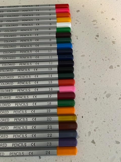 72 Colored Pencils for Adult Coloring Books, Soft Core Art Pencils customer photo 1