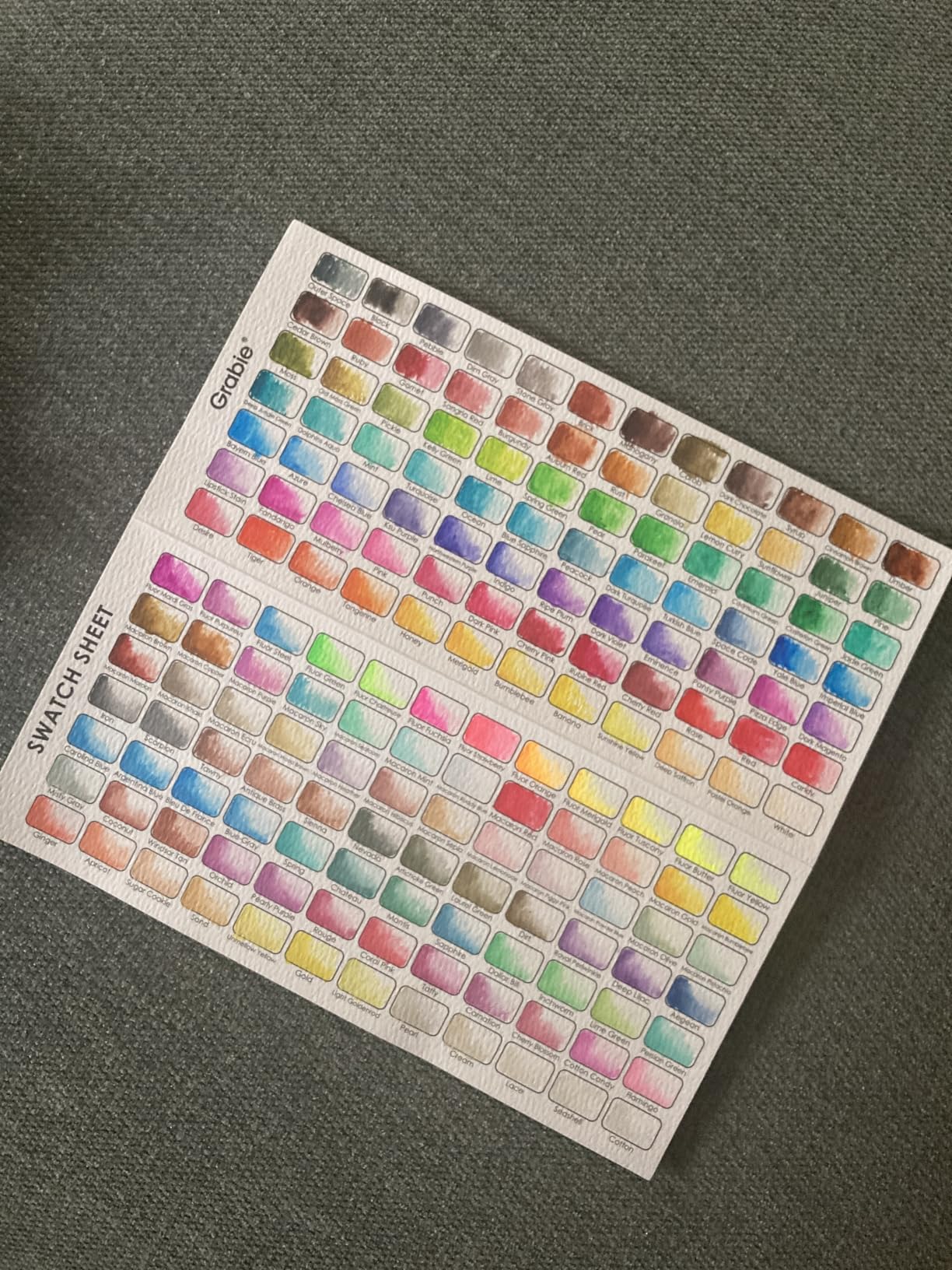 Grabie 50 Color Watercolor Paint Set with Brush Pens customer photo 2