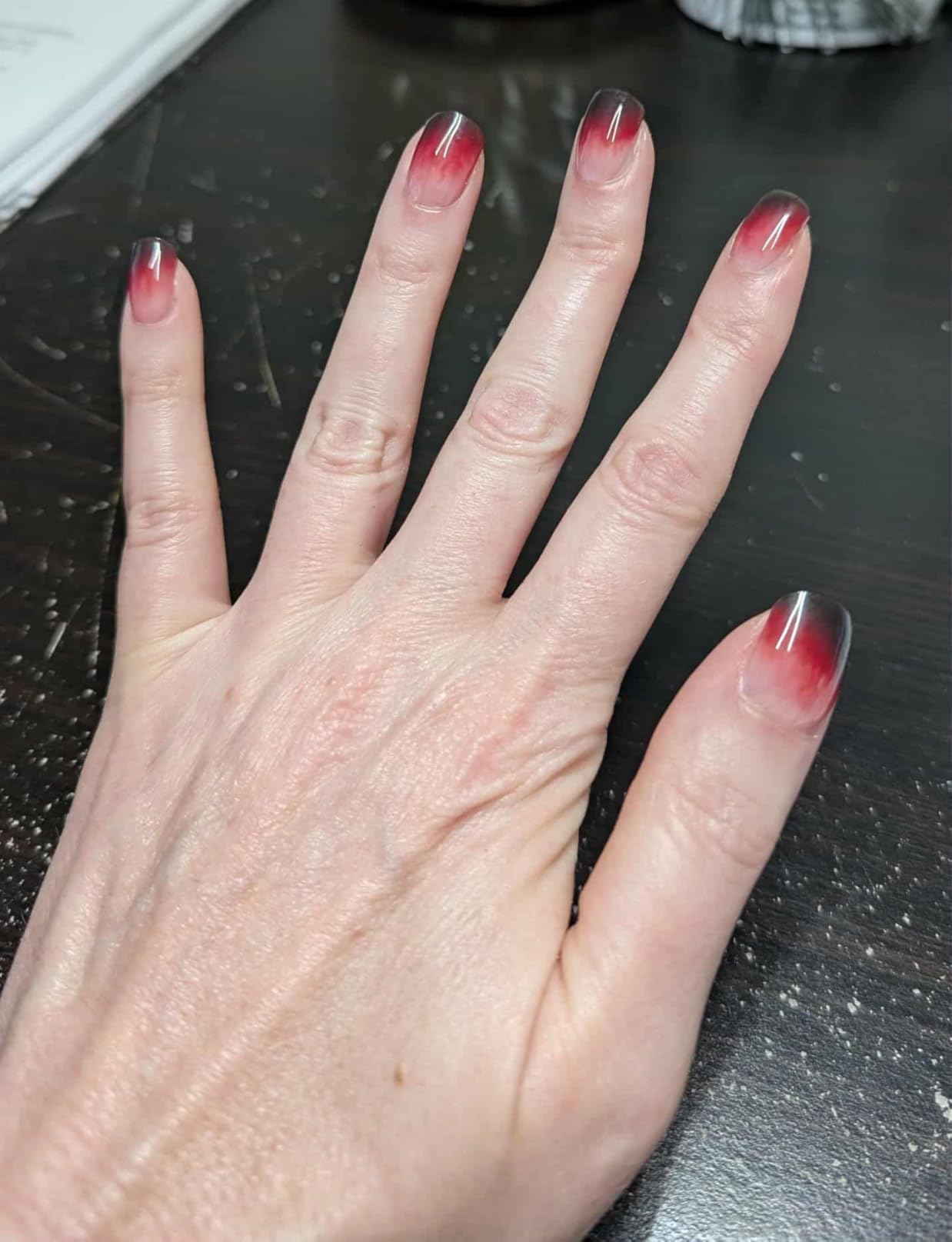ohora Semi Cured Gel Nail Strips (N Bare Pink) - Works with Any Lamps, Salon-Quality, Long Lasting, Easy to Apply & Remove - Includes 2 Prep Pads, Nail File & Wooden Stick customer photo 2