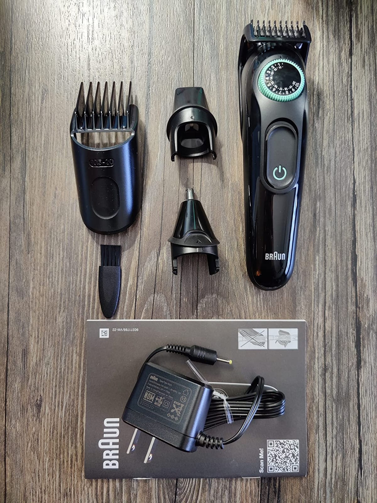 Braun All-in-One Style Kit Series 3 3450, 5-in-1 Trimmer for Men with Beard Trimmer, Ear & Nose Trimmer, Hair Clippers & More, Ultra-Sharp Blade, 40 Length Settings and Washable customer photo 1