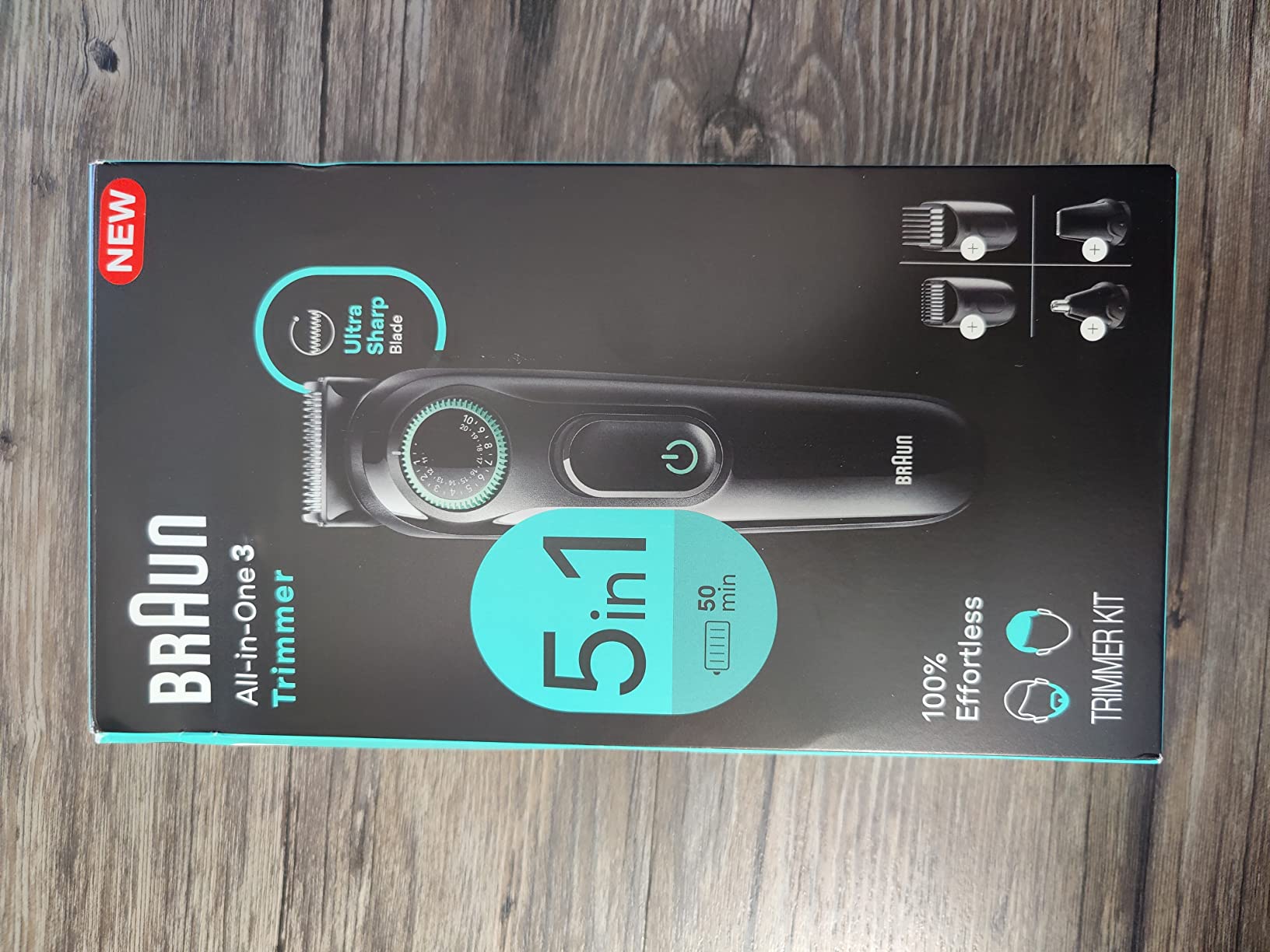 Braun All-in-One Style Kit Series 3 3450, 5-in-1 Trimmer for Men with Beard Trimmer, Ear & Nose Trimmer, Hair Clippers & More, Ultra-Sharp Blade, 40 Length Settings and Washable customer photo 2