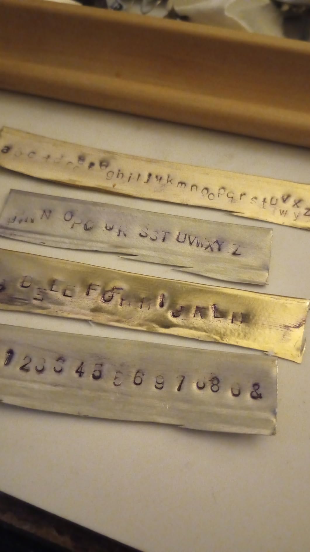 Metal Stamping Kit, Complete Jewelry Making Stamping Tools with 6mm Font Uppercase, Number Punches & 3mm Lowercase Letter, Metal Stamping Jig, Hammer and Steel Bench Block customer photo 1