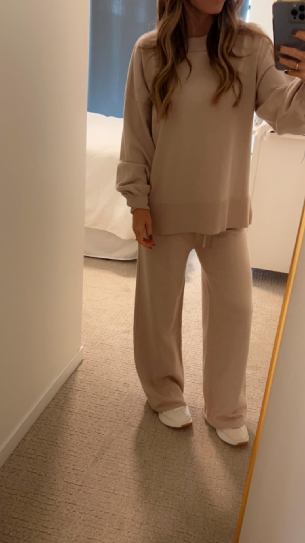 Womens Elegant Lounge Sets Knitted Sweater Set 2 Piece Outfits Loungewear customer photo 2