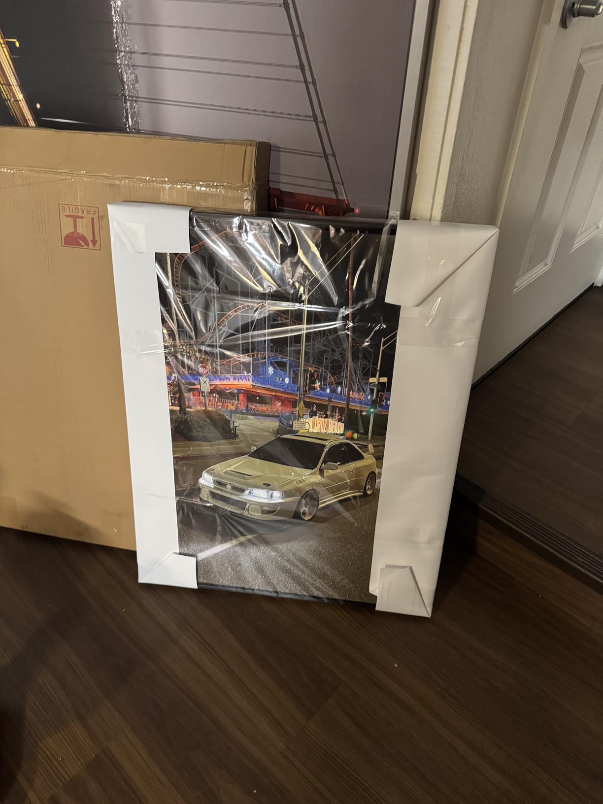 Custom Canvas Prints with Your Photos Framed Canvas Customized Wall Art Personalized Canvas Pictures for Pet/Family Gifts for Mom/Men/Women 8 x 10 customer photo 2