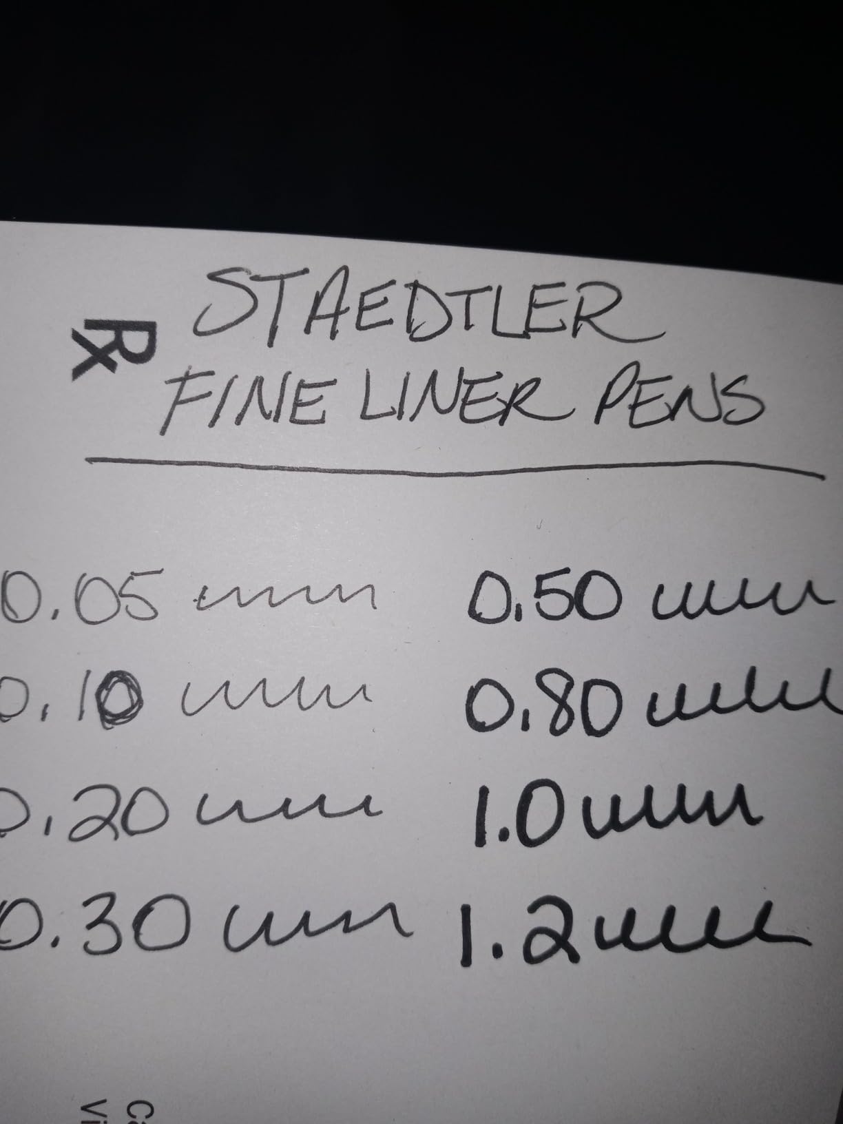 STAEDTLER Pigment Liner Fineliner Pens, Black, 8 Pack Assorted Tip Sizes (0.05mm - 1.2mm): Waterproof Drawing & Writing Pens for Note Taking, Journaling, Sketching, Manga & Back to School Supplies customer photo 2