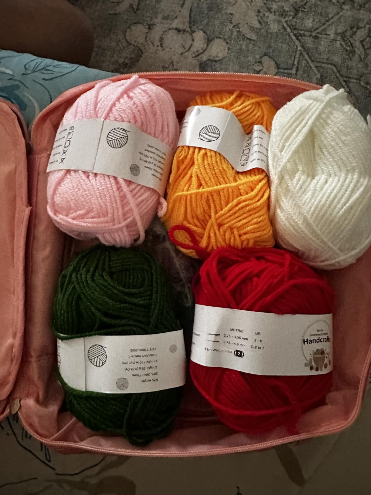 Aeelike Crochet Starter Kit with Everything, White customer photo 1