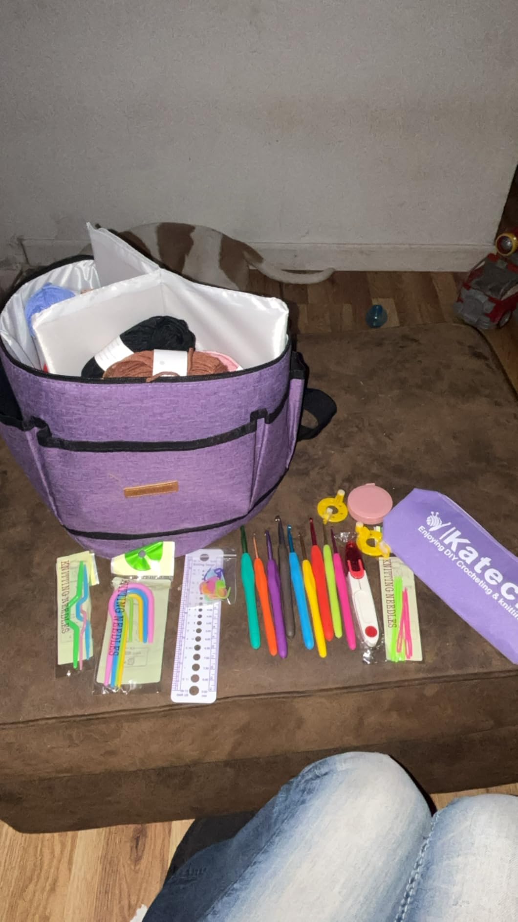 Katech Crochet Kit for Beginners, Adults, Kids Includ Everything You Needed customer photo 1