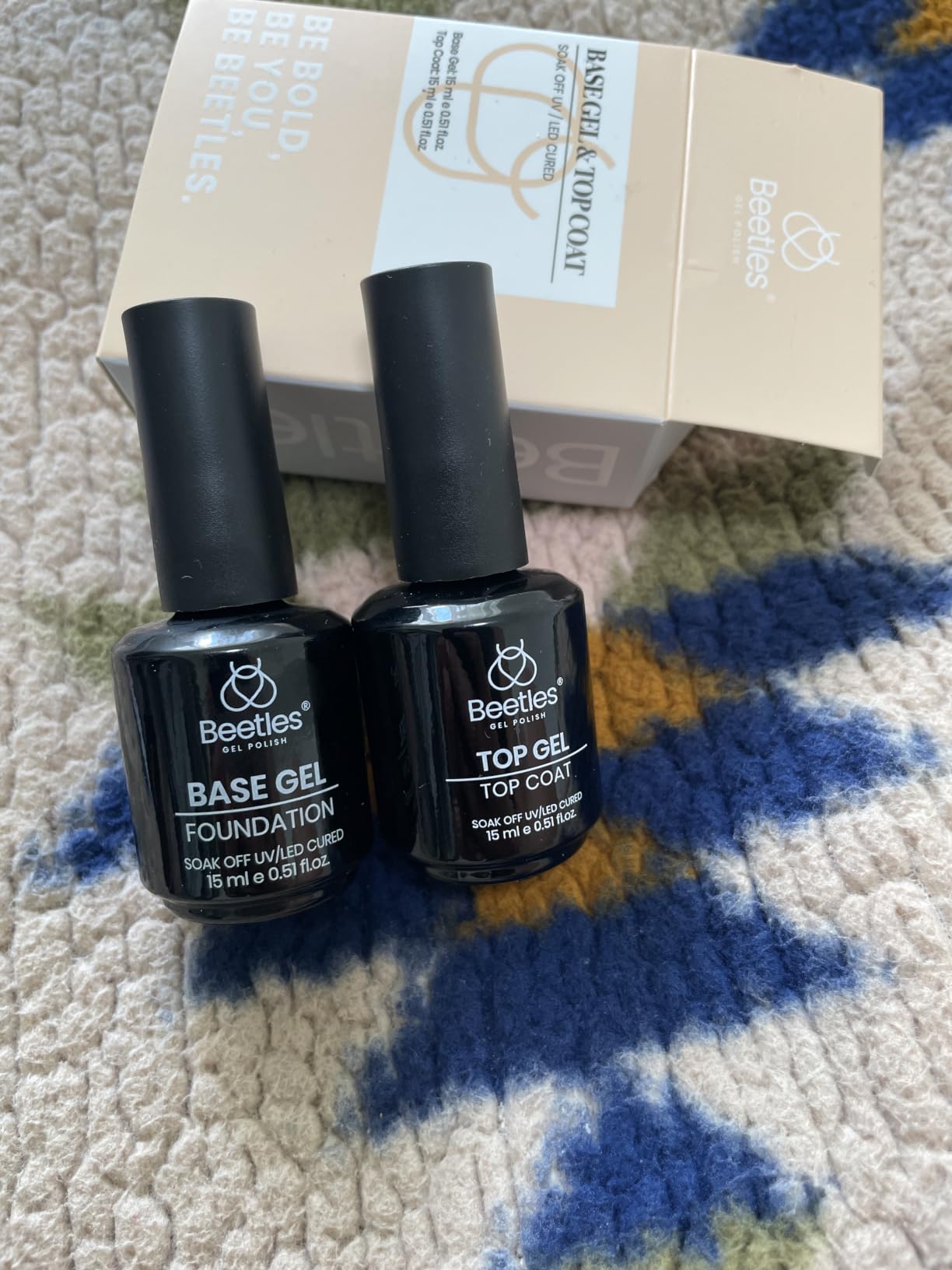 Beetles Peel Off Base Coat and Top Coat Set 2Pcs 15ml customer photo 1