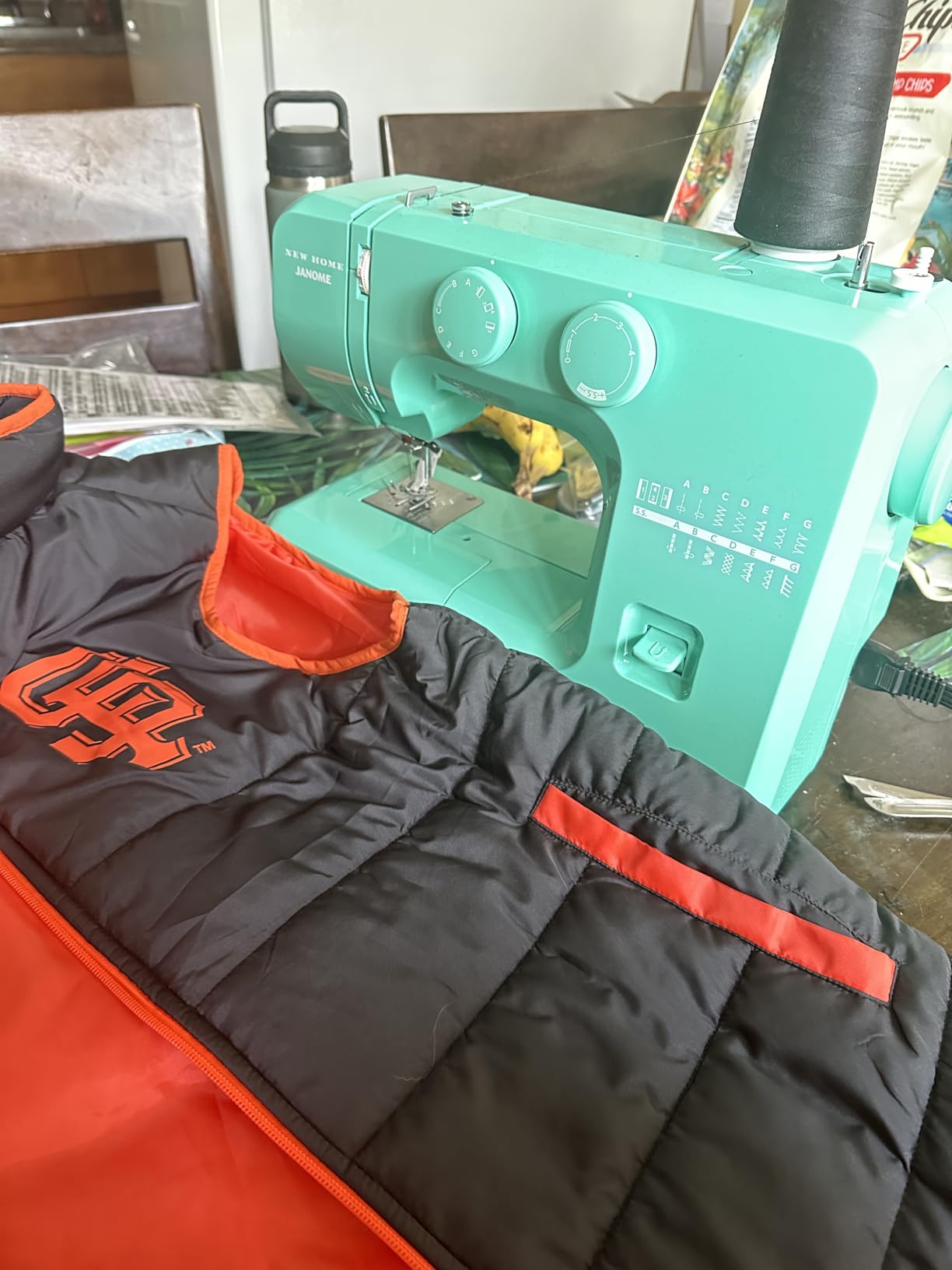 Janome Purple Majesty Easy-to-Use Sewing Machine with Interior Metal Frame, Bobbin Diagram, Tutorial Videos, Made with Beginners in Mind for Garments, Patchwork, Light Quilting customer photo 2