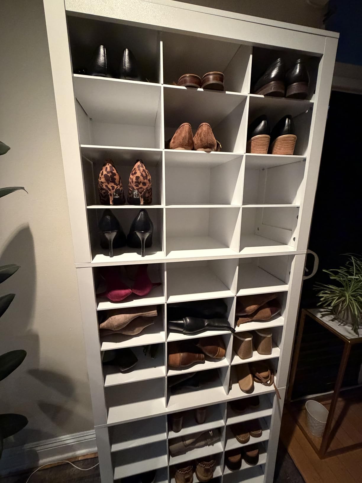 Hzuaneri Shoe Storage Cabinet, 36 Pairs Free Standing Closet Organizer customer photo 2