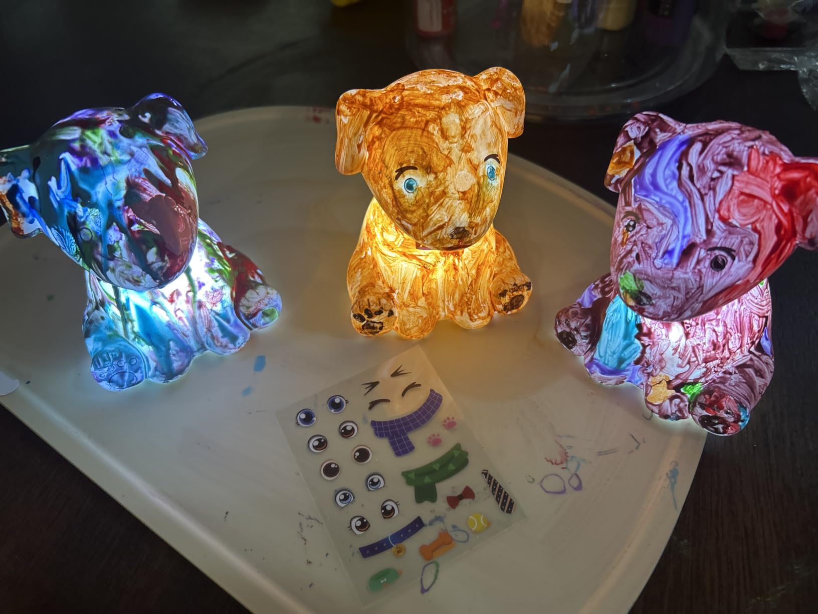Paint Your Own Unicorn Lamp Kit, Crafts for Kids Ages 6-12, Gifts for Girls customer photo 1