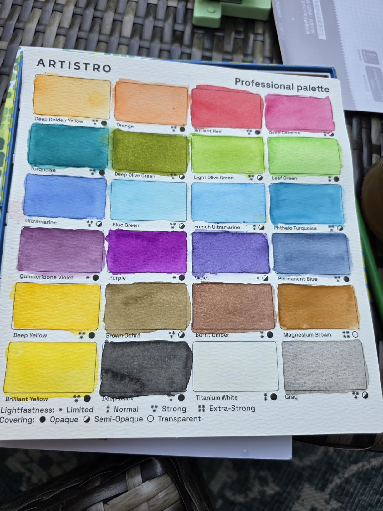 ARTISTRO Professional Watercolor Paint Set for Adults - 48 Pigment-Rich Colors, XL Pans, ASTM-I Lightfastness, High Tinting Strength Watercolor Set for Professionals made by professionals customer photo 2