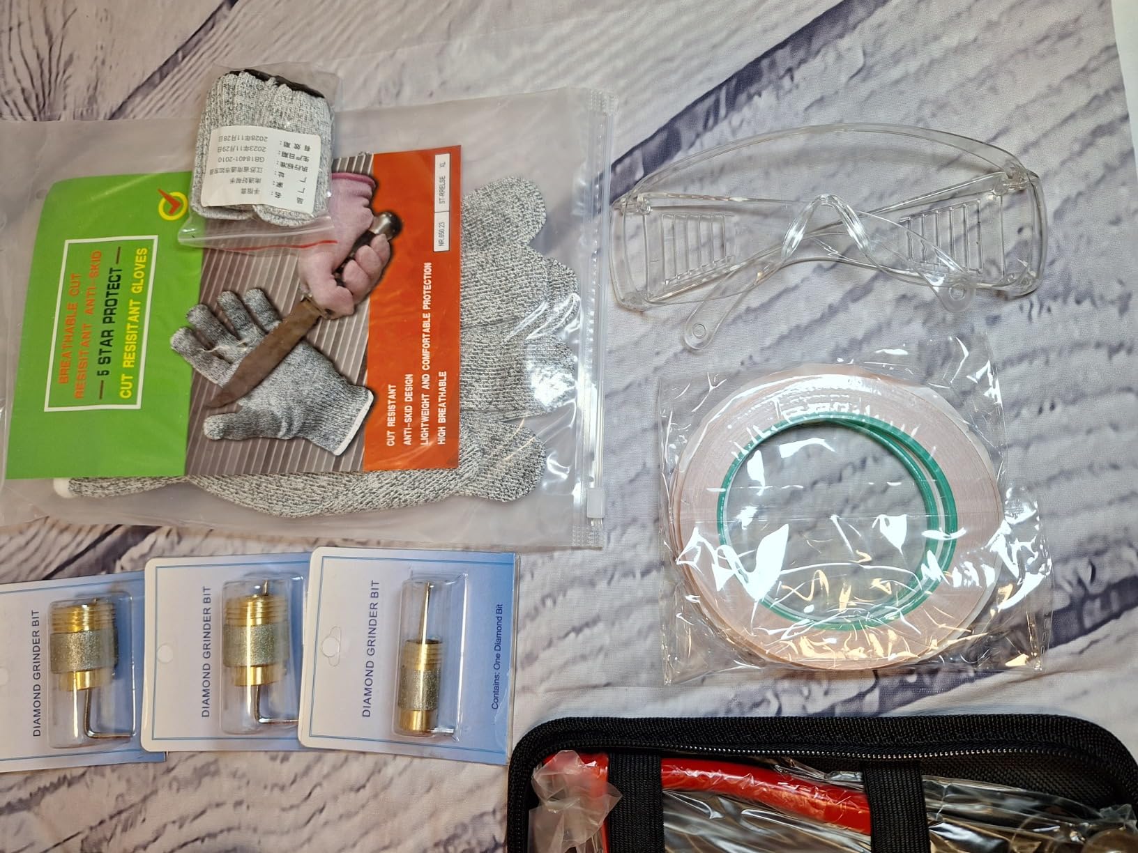 Stained Glass Kit,Stained Glass Kits for Adults,Glass Grinder,Stained Glass Grinder,5/8