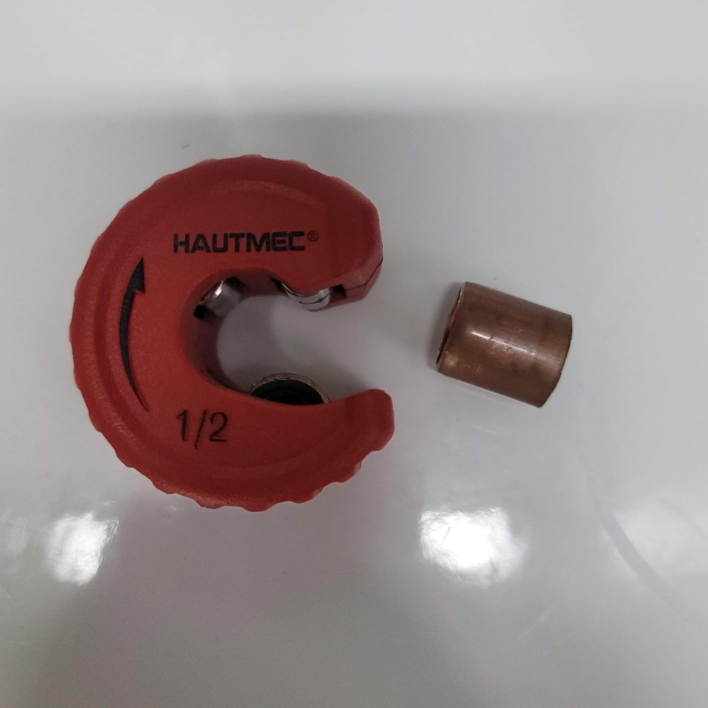 HAUTMEC Copper Tubing Cutter Set 3 PCS Copper Pipe Cutter Tool, In Portable Storage Case, Includes 1/2 in., 3/4 in., and 1 in. Cutters, Reaming Pen, 3 Spare Cutting Wheels, 1 Spare Deburring Blade customer photo 2