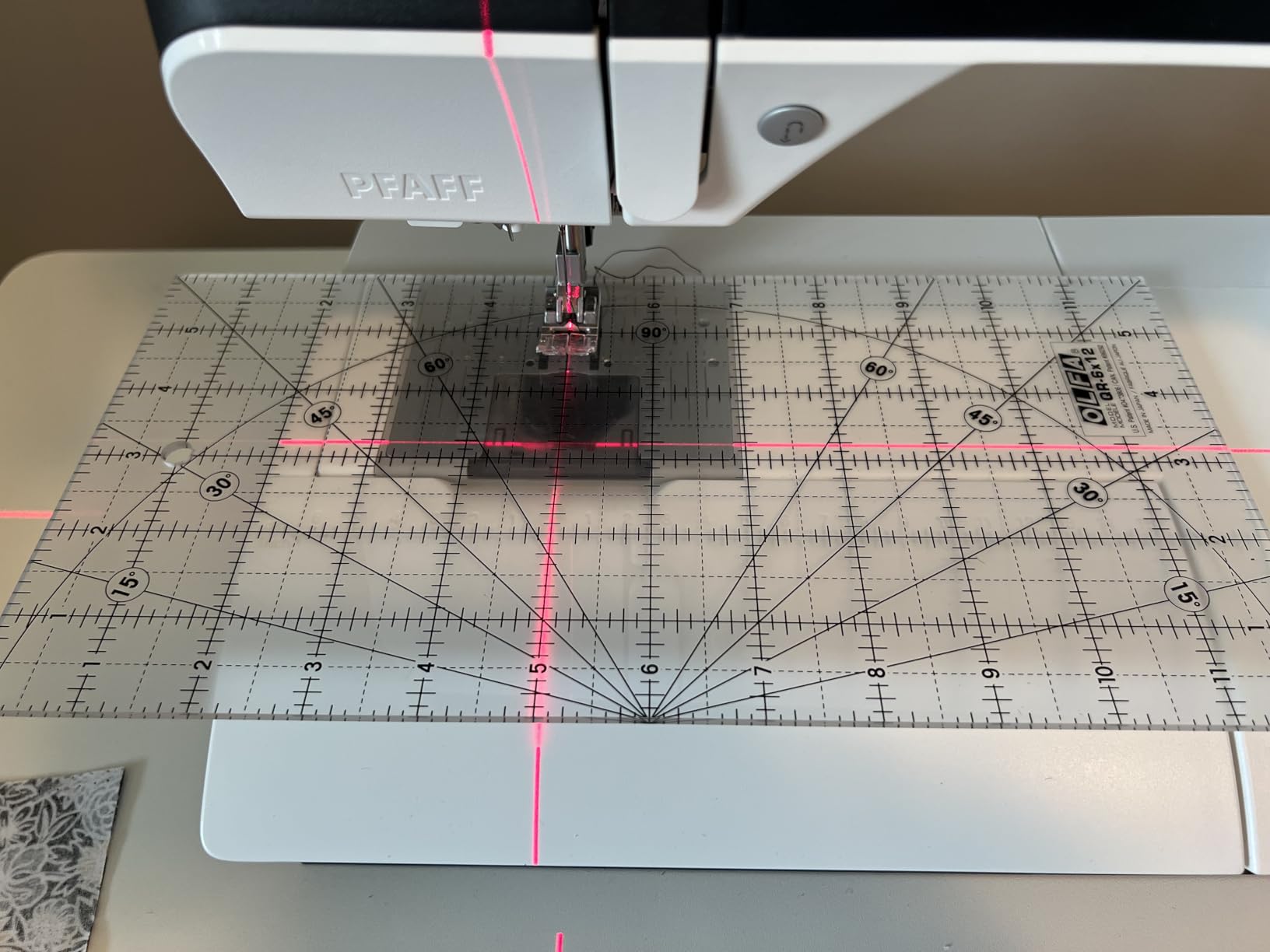 Sewing Guide Light Red Cross Hair Module Generator Projector USB for Cloth Fabric Alignment Sewing Machine Quilting customer photo 1