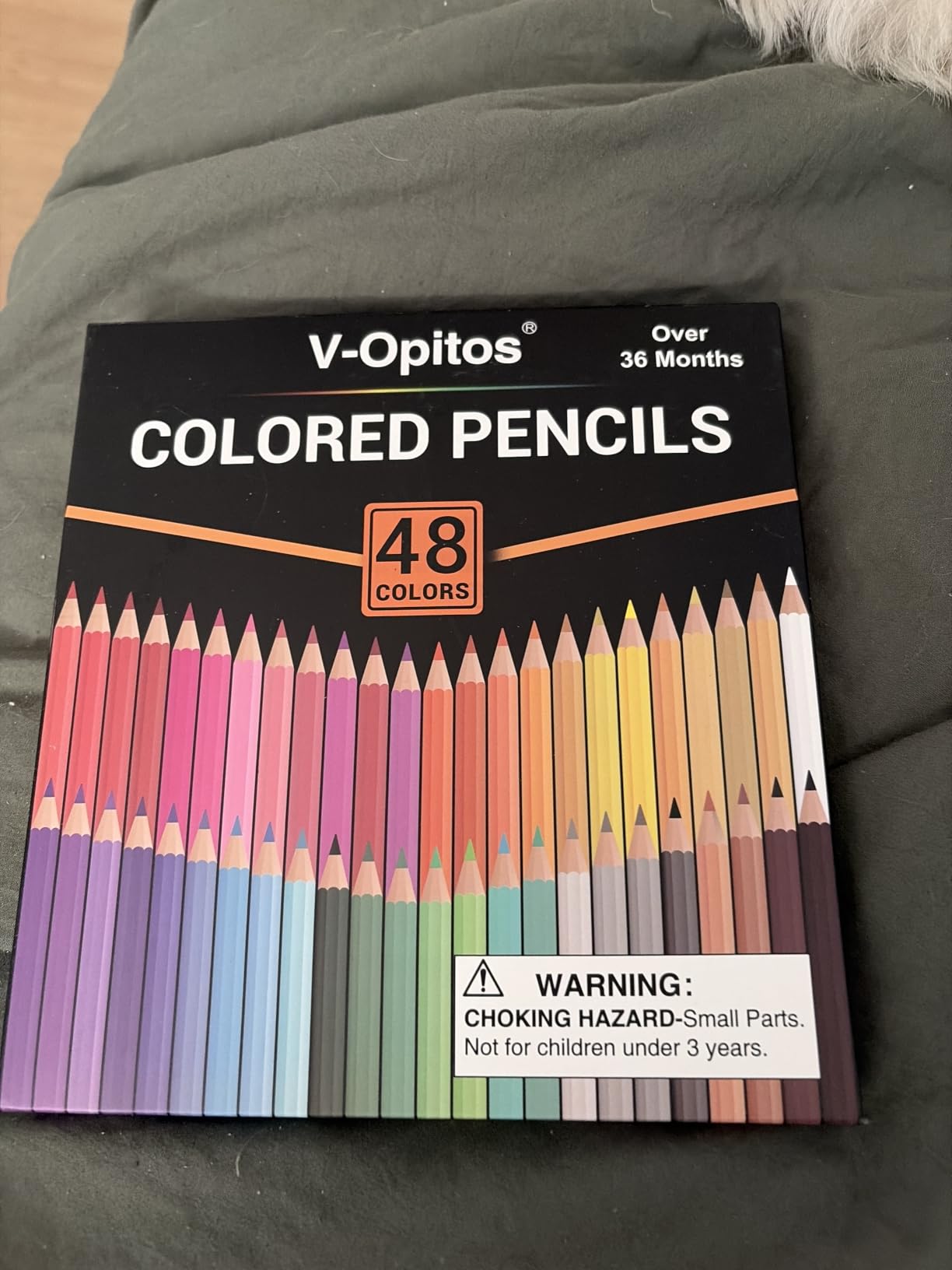 V-Opitos 48 Pack Colored Pencils Set, Pre-sharpened Coloring Pencils for Kids Beginners, Colored Pencils for Adult Coloring Books, Ideal Art Supplies for Sketching, Coloring & Painting customer photo 2