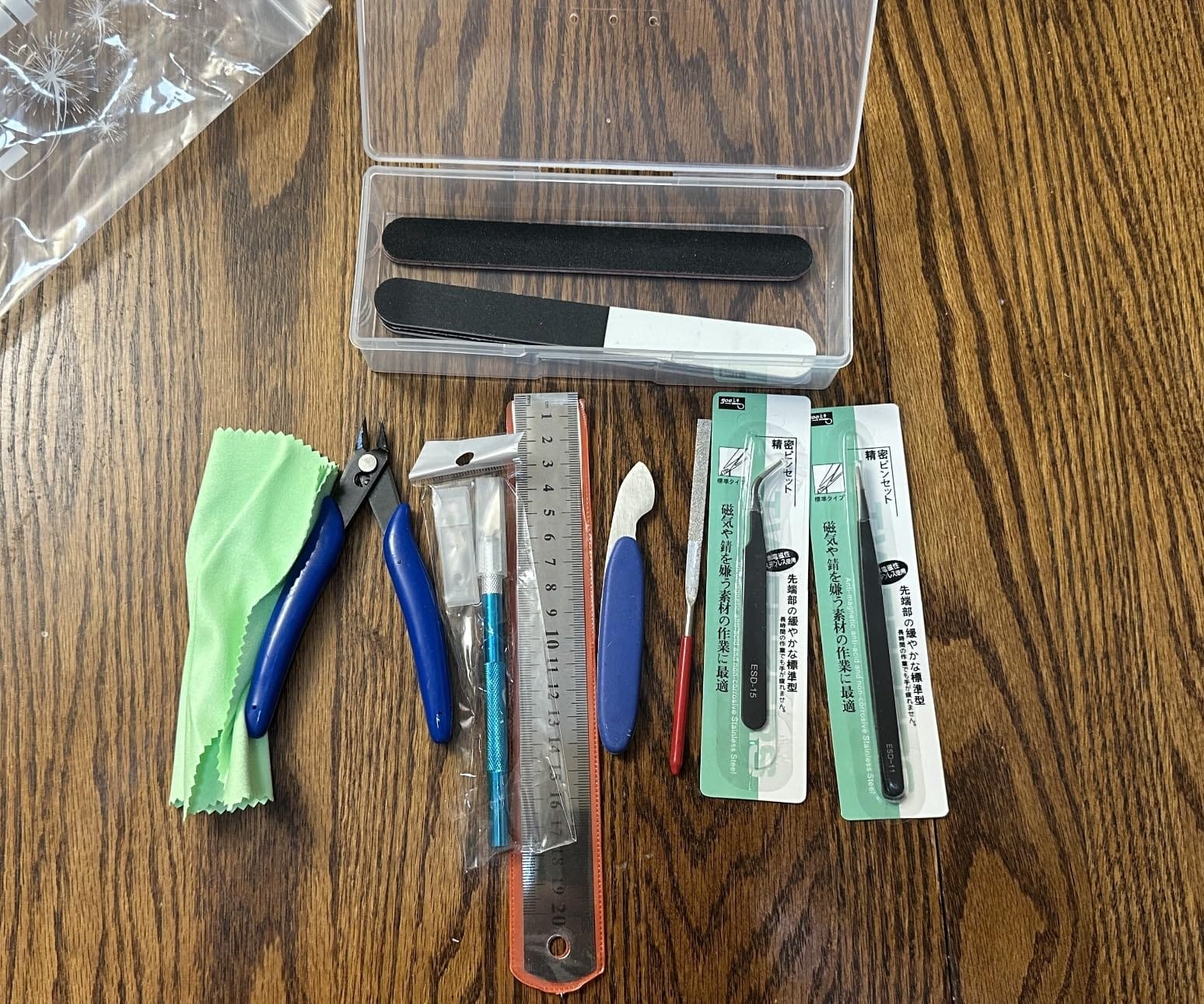 Fippy 101PCS Gundam Model Tools Kit, Hobby Building Tools Kit for Gundam Basic Model Assembling, Building and Repairing customer photo 2