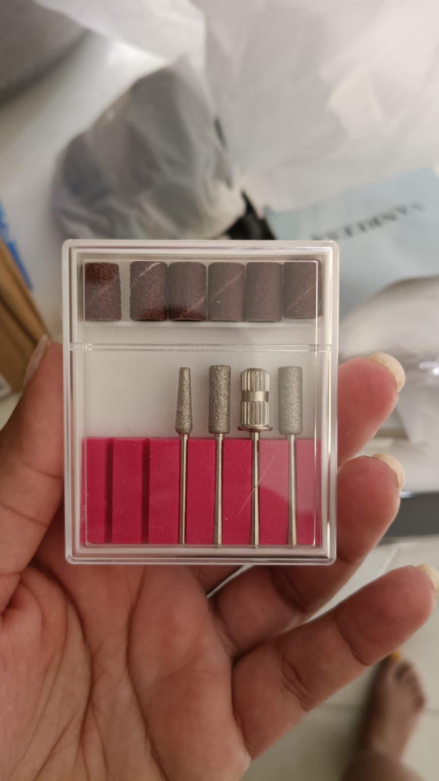 VANREESA 73 Pcs Gel Nail Polish Kit with U V Light and Nail Drill Kit 35 All Seasons Colors Nail Polish Set with Base Coat & 4 Effects Top Coat Gel Polish Nail Set Complete Nail Kit Gifts for Women customer photo 1