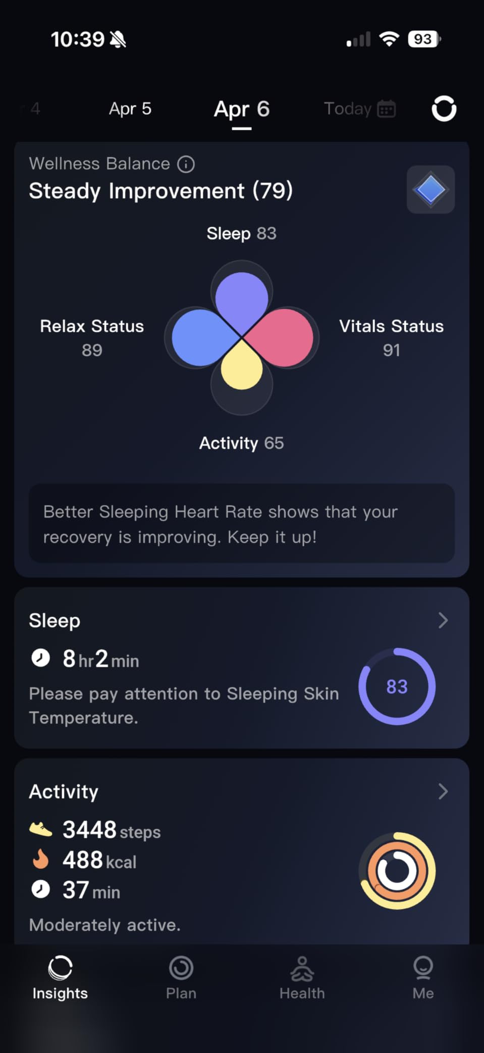 RingConn Gen 2 Smart Ring - Sleep Apnea Monitoring(Silver, Size 8) customer photo 2