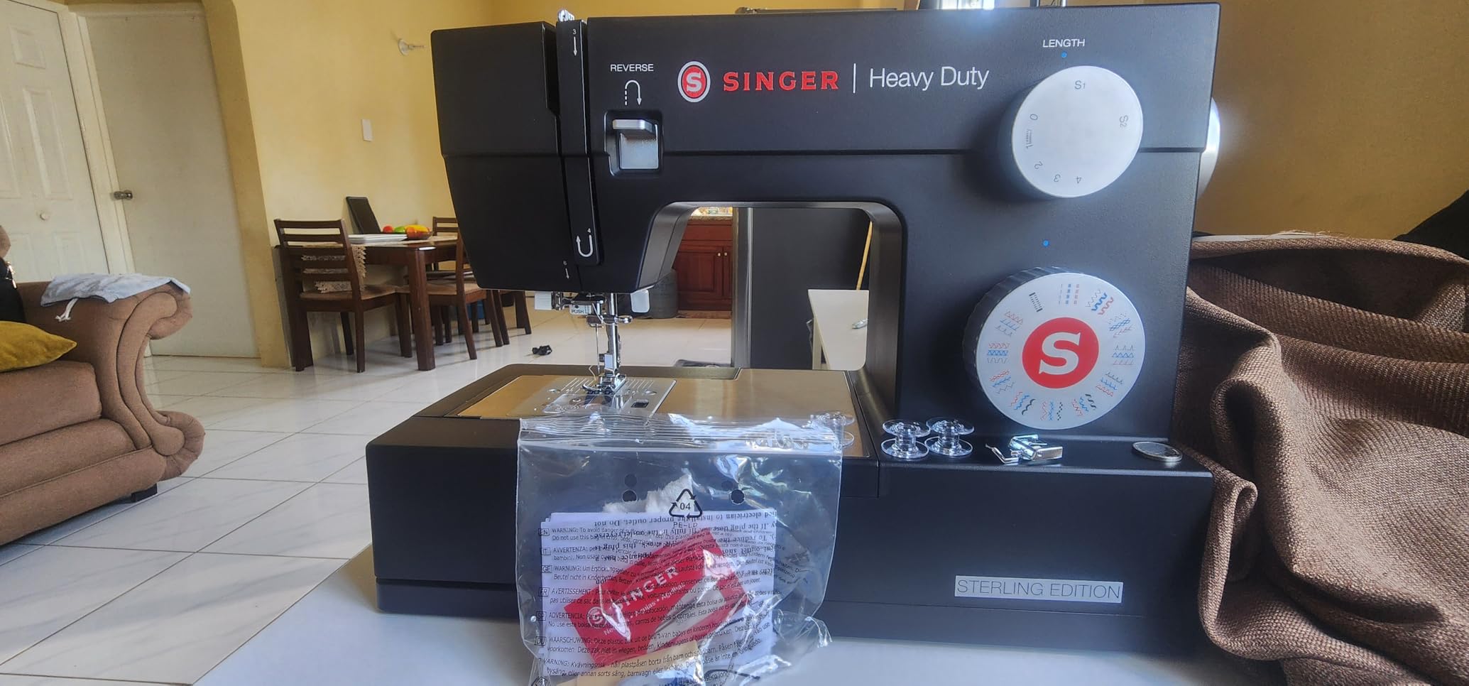 SINGER® 4432 Sterling High Speed Heavy Duty Sewing Machine + Accessory Kit customer photo 1
