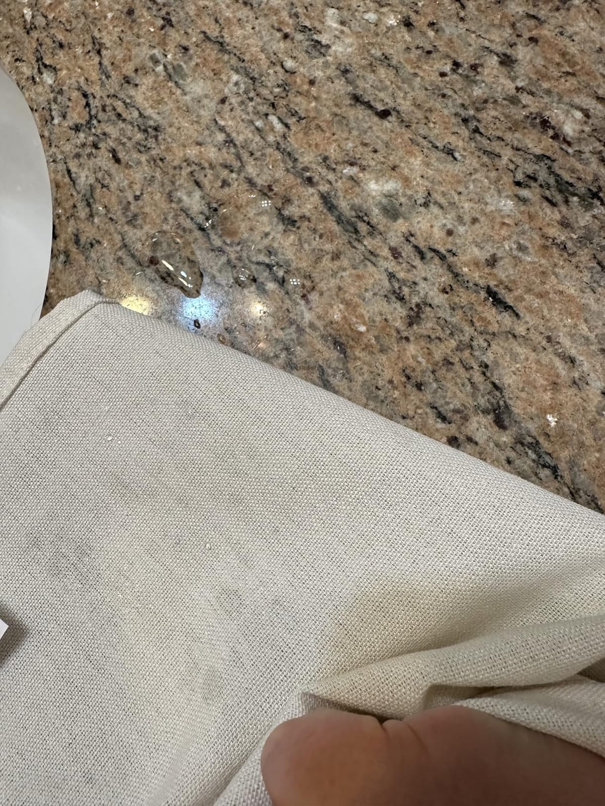 Cotton Canvas Drop Cloth - 1 pcs Imitation Linen Sheet 59x39