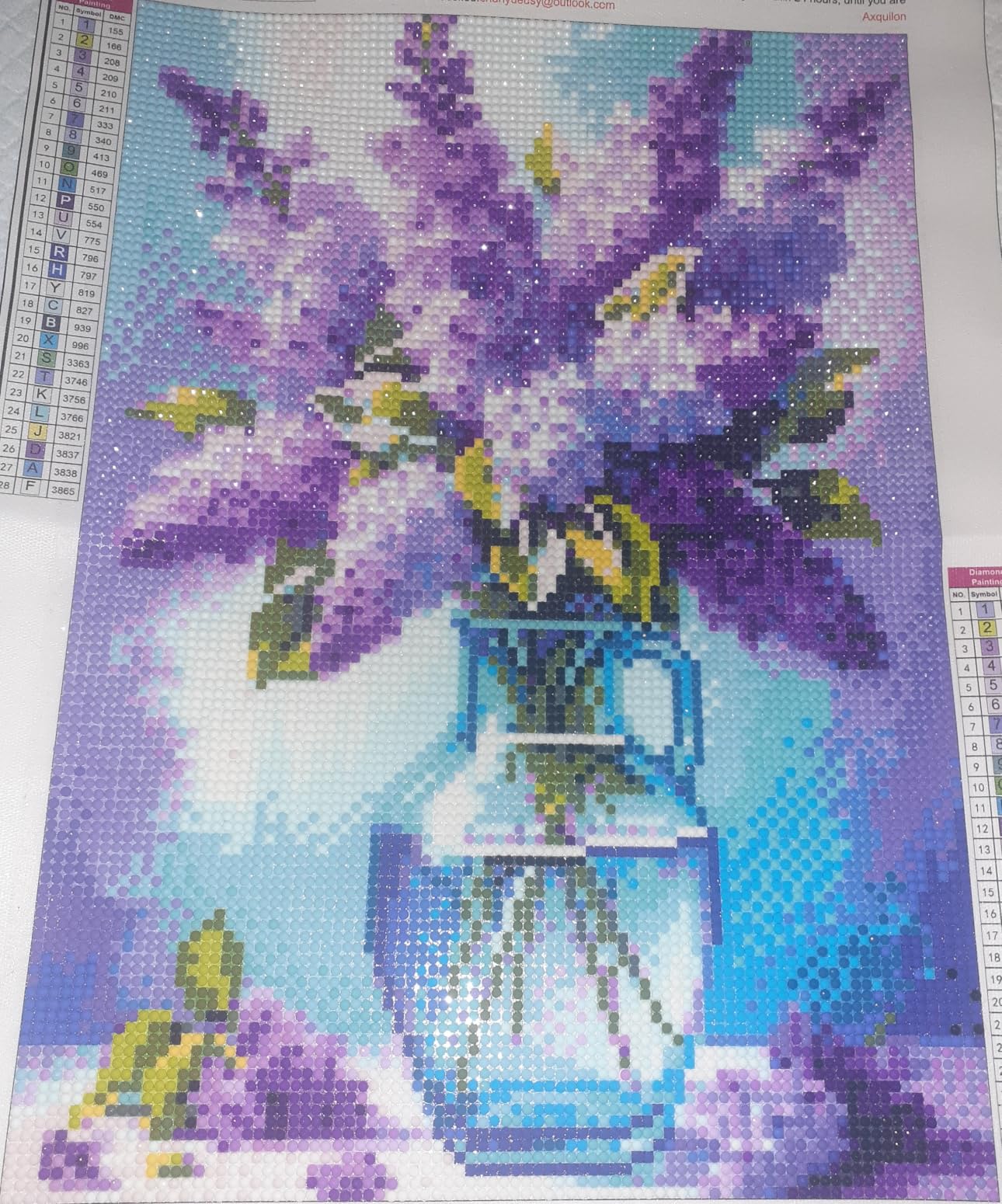 Axquilon Inspirational Diamond Art Kits for Adults 16x12inch | Diamond Painting Kits for Beginners, 5D Daisy Round Full Drill Gem Art for Adults, Paint by Diamonds Pictures DIY Crafts Kits customer photo 2
