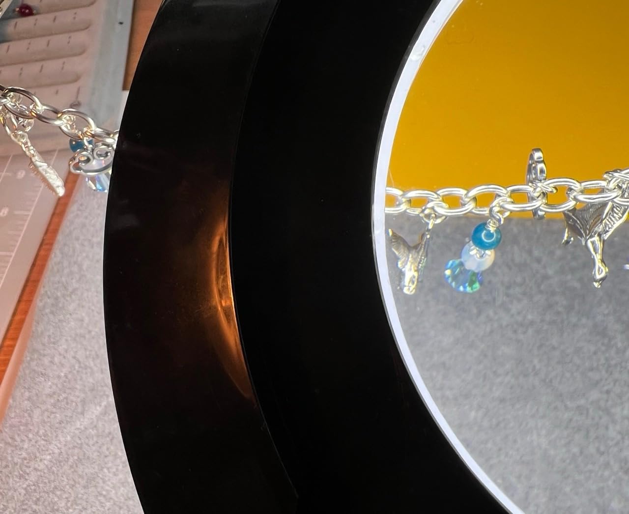2200 Lumens Magnifying Floor Lamp, 2-in-1 Lighted Desk Magnifier customer photo 2