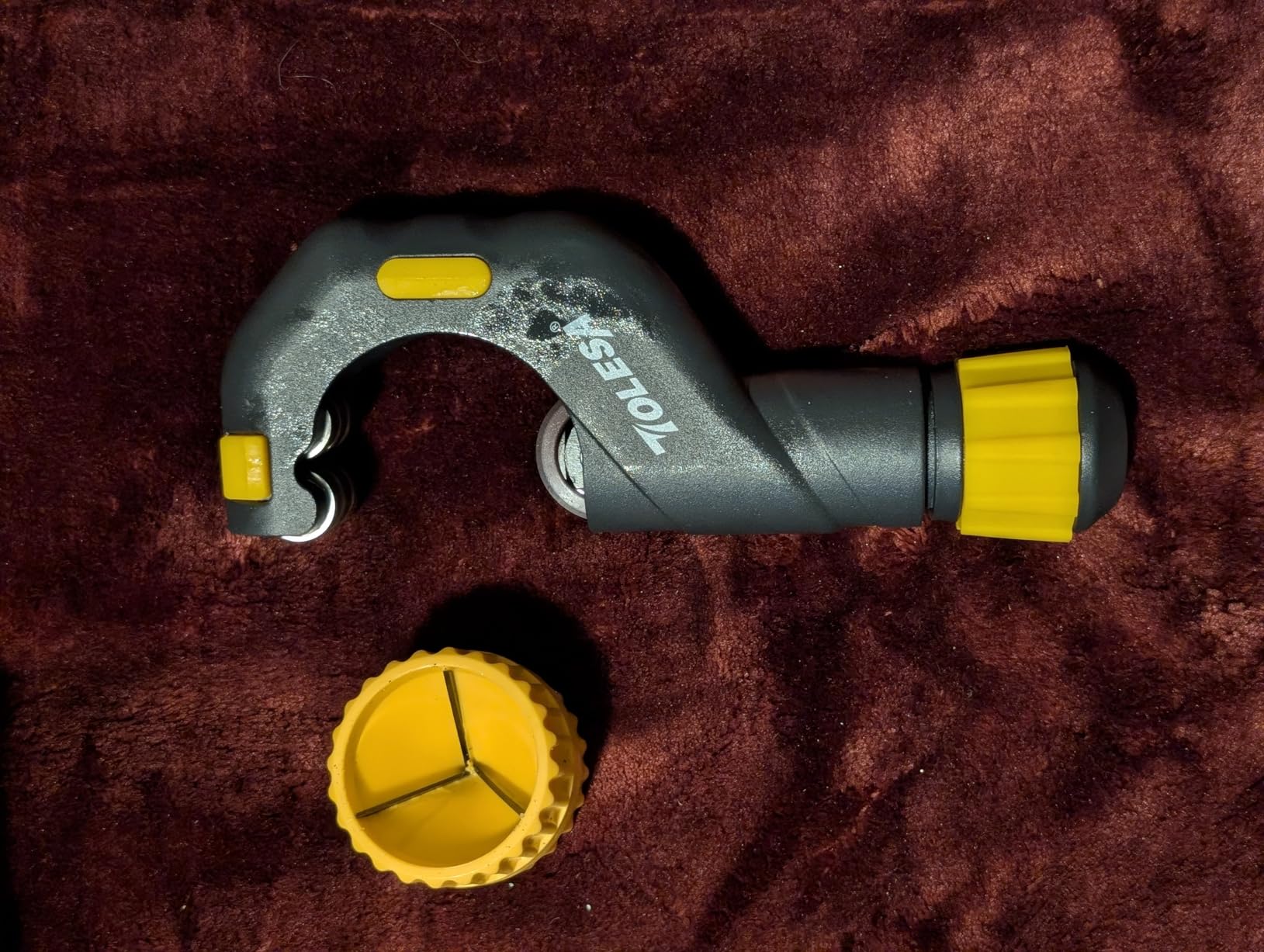 TOLESA Pipe Cutter Tool Heavy Duty 1/8''-2'' with Deburring Reaming Tool customer photo 2