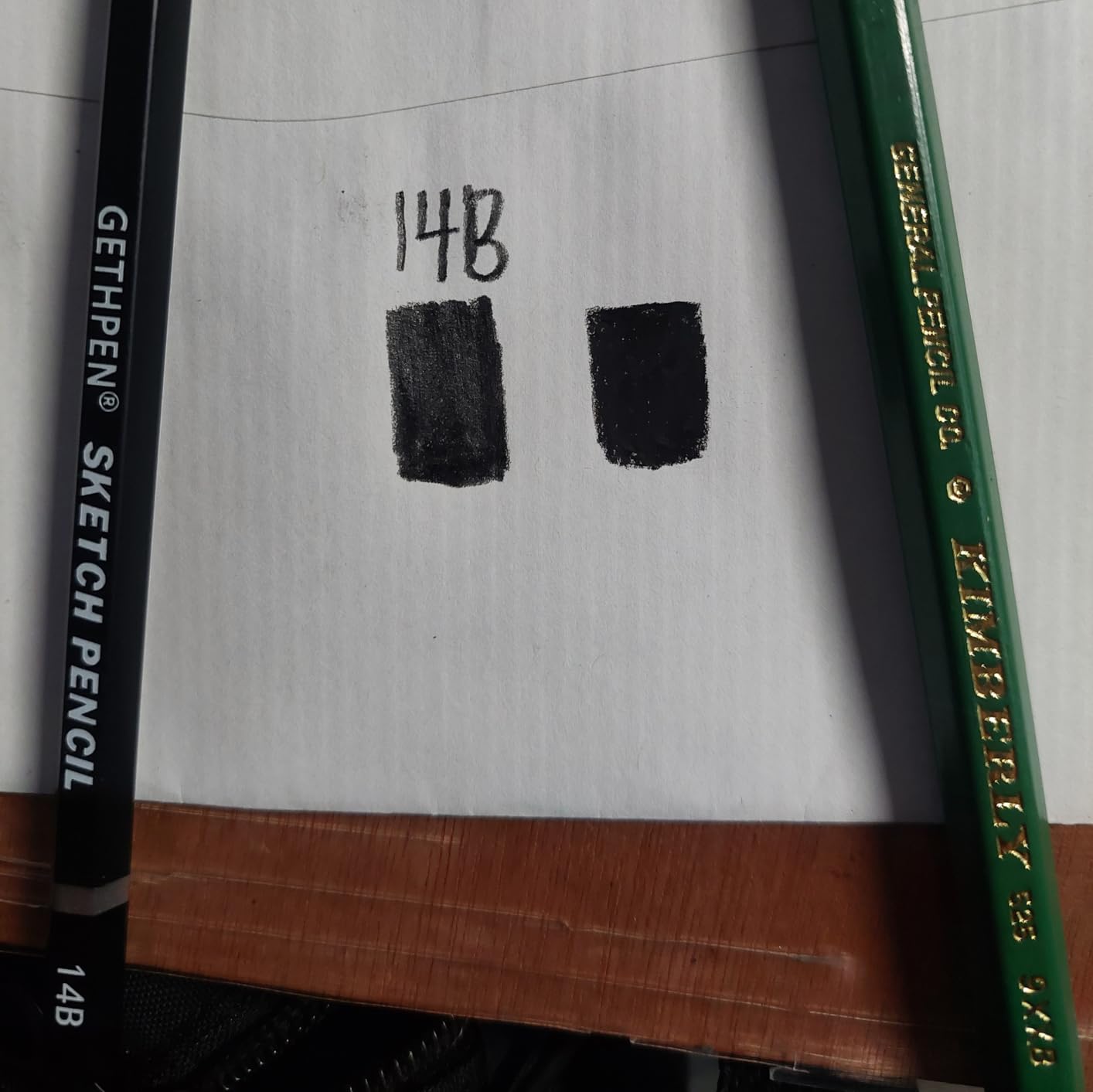 GETHPEN Drawing Sketching Pencil Set, Graphite Pencils (12B-4H), 24Pcs customer photo 1