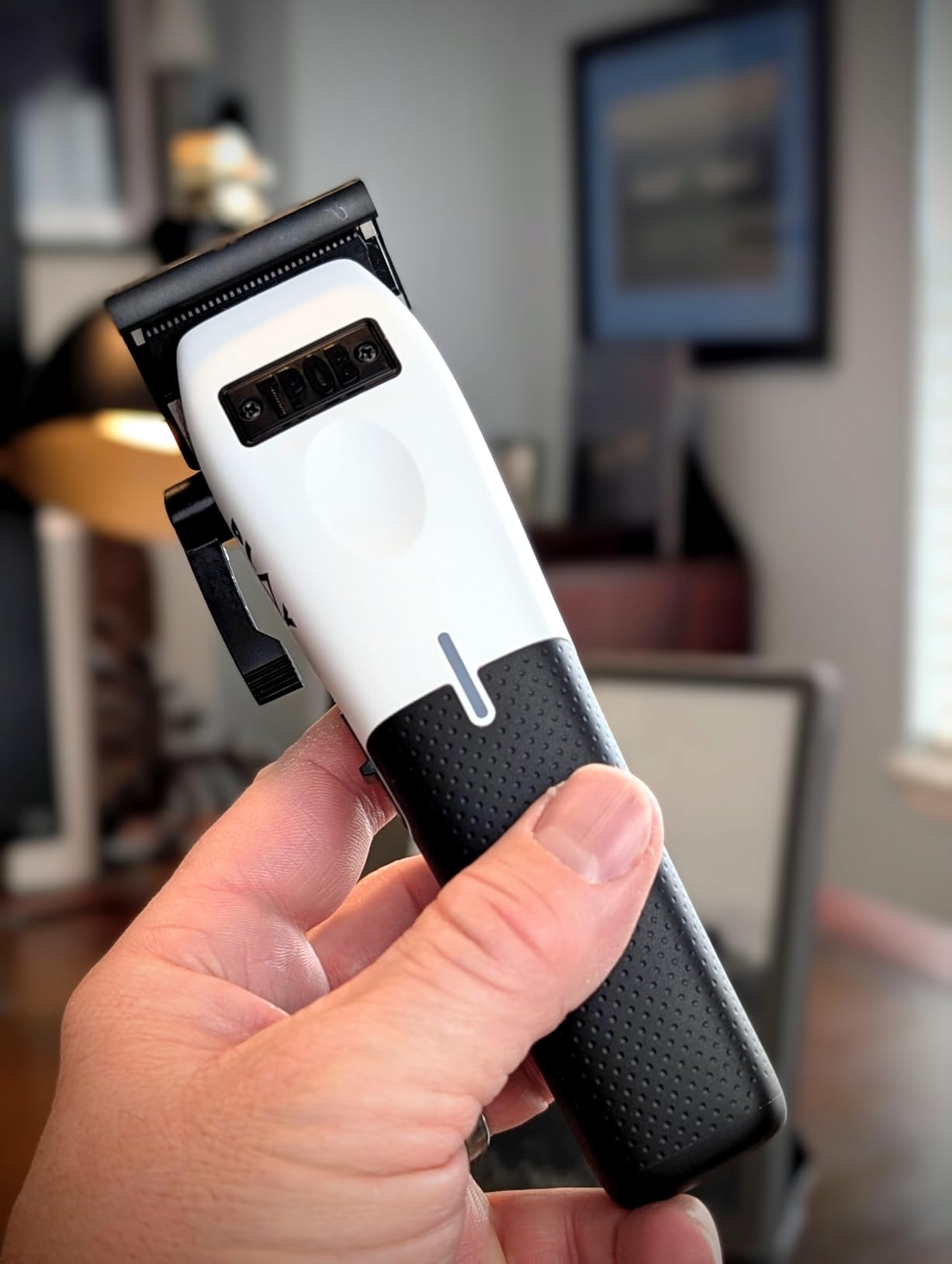 TPOB Play Barber Hair Clippers for Men 7500 RPM with Rubber Grips (Blackout 3 Set) customer photo 2