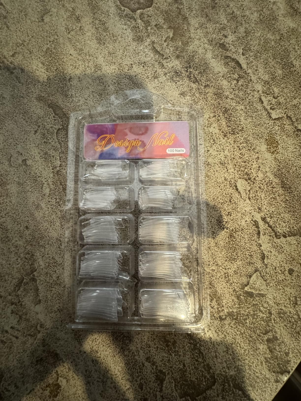 Acrylic Nail Kit for Beginners with Everything Practice Hand UV Lamp, White customer photo 1