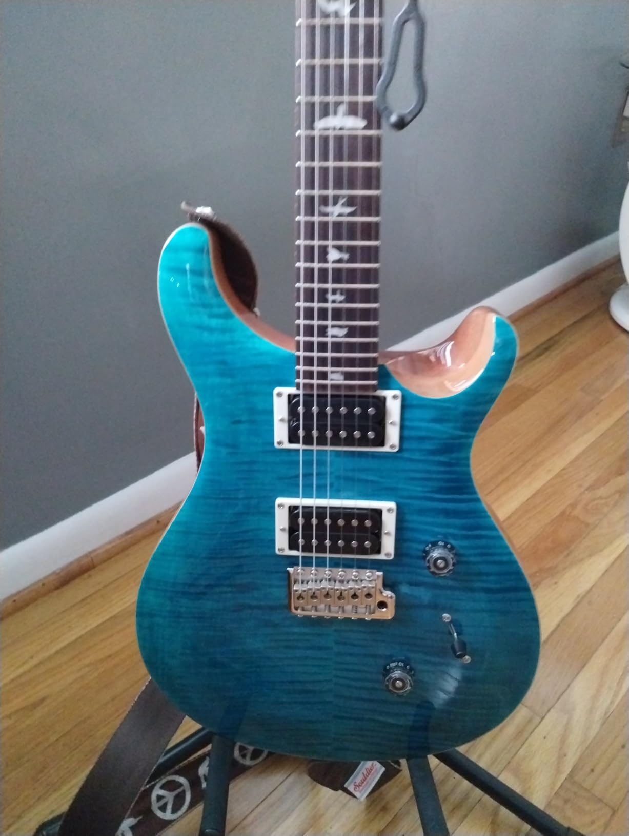 PRS SE Custom 24 Exclusive, Lake Blue with Gigbag customer photo 1