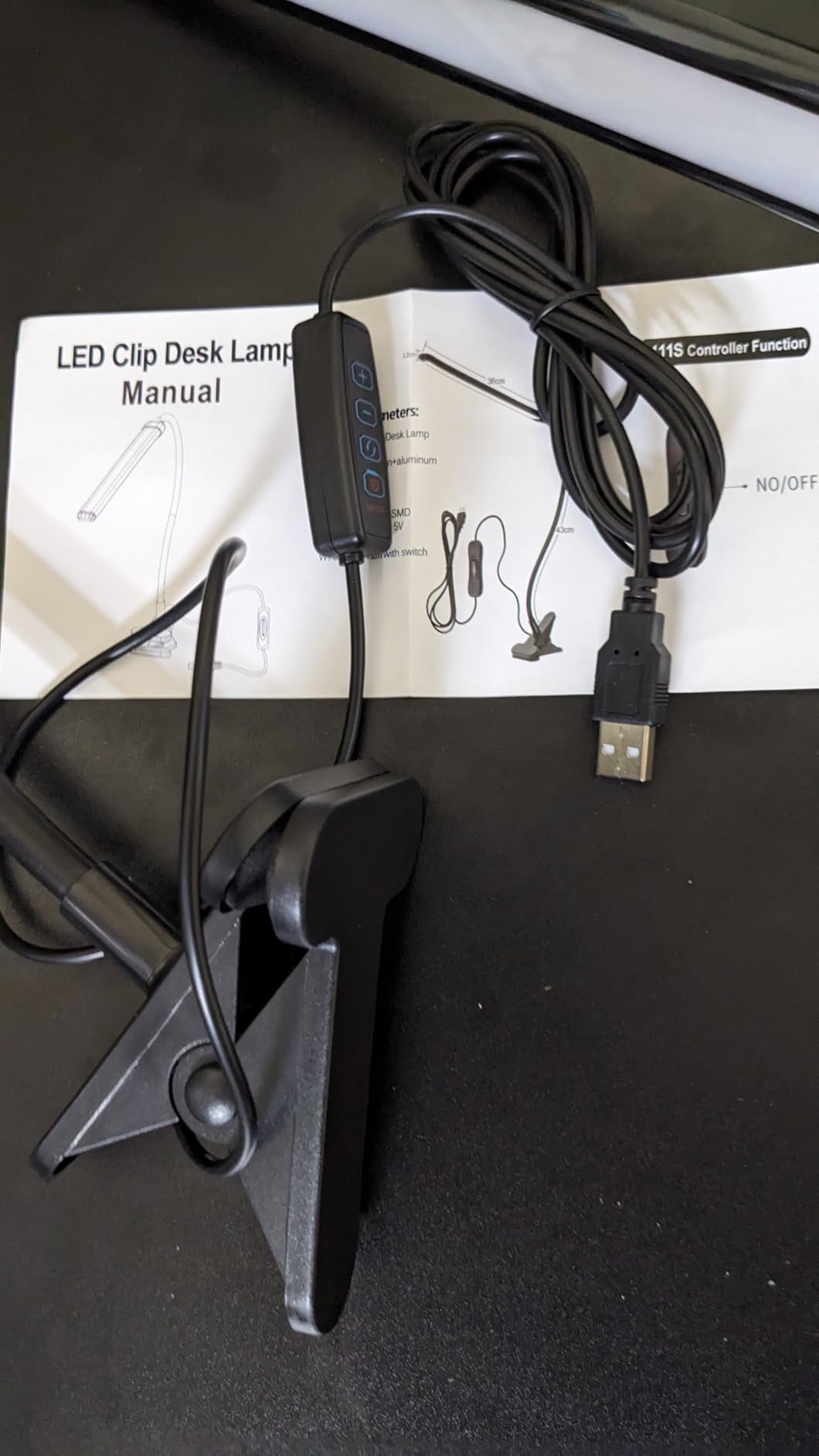 White LED Easel Lamp Clip-On Art Light for Artists - 3 Colour Modes, 10-Level Dimmable Eye-Care Desk Lamp, Flexible 360° Gooseneck, USB Powered for Painting, Drawing, Headboards, Drafting Tables customer photo 2