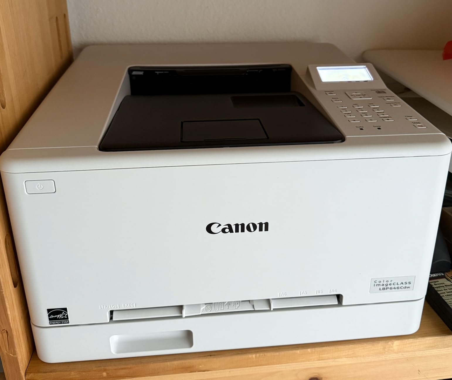 Canon Color imageCLASS LBP646Cdw Wireless Laser Single-Function Printer for Duplex Printing, White - 26 PPM Home Office, Small Office Printer - Print Only, No Scan/Copy customer photo 2