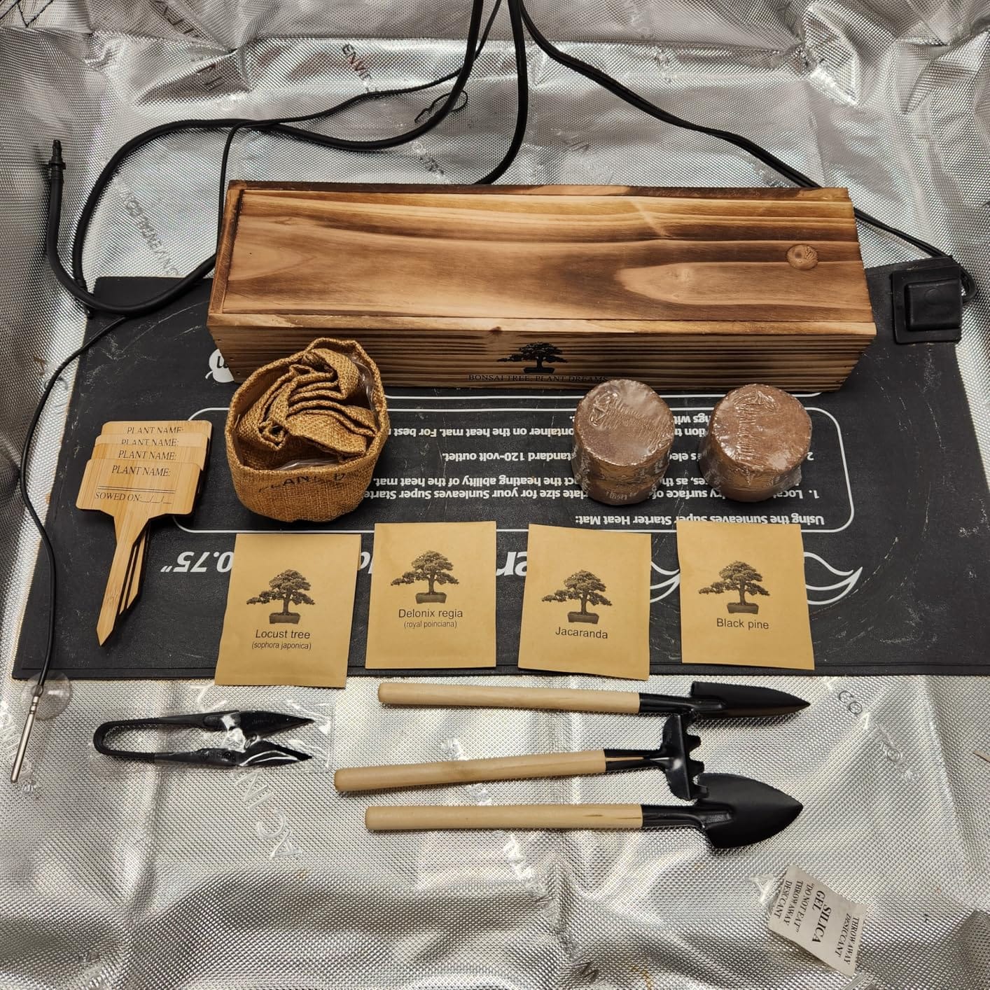 Bonsai Tree Kit, Bonsai Starter Kit with Seeds & Tools, Tree Live Plants Indoor, Gardening Gifts for Women Men Mom Father Plant Lover, Birthday Gifts for Women, Father Day Gifts customer photo 1