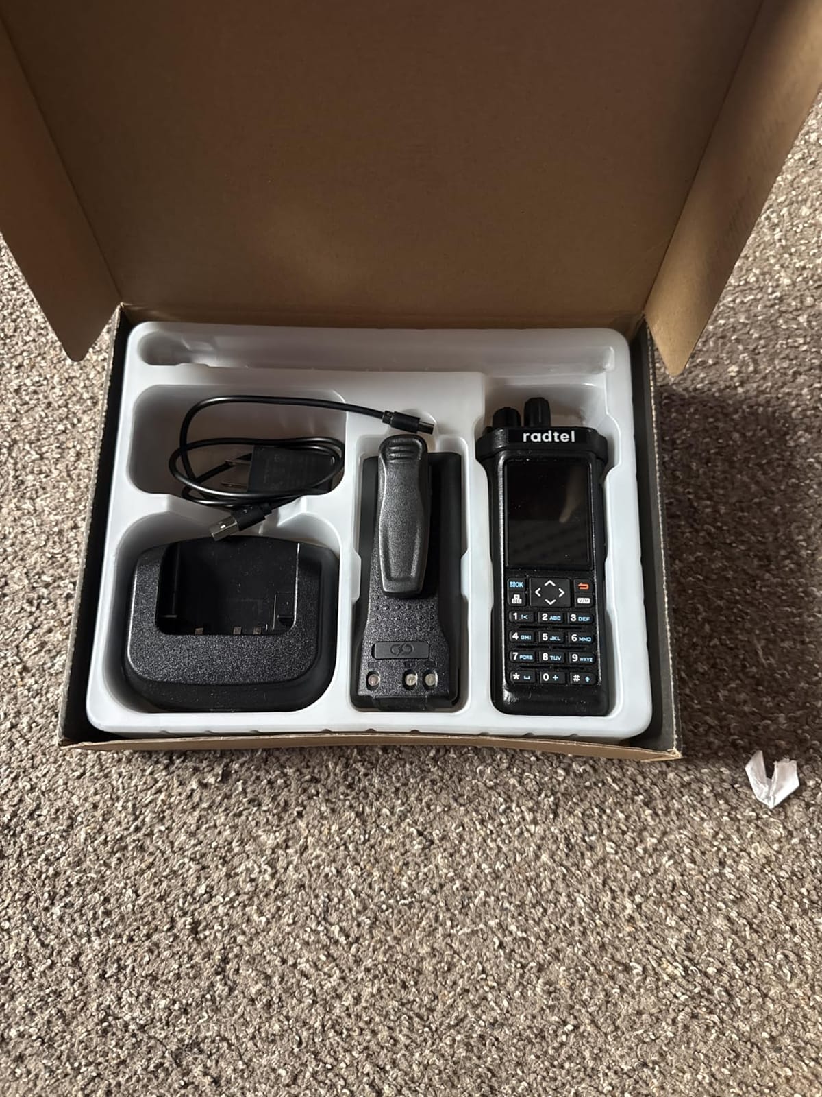 Radtel RT-950 PRO Ham Radio TX GPS/APRS, 10W Walkie Talkie Long Range Handheld Two Way Radio, AM/FM/CB/SW/MW/LW RX, Bluetooth APP Programming, NOAA, Spectrum Analyzer (with Programming Cable) customer photo 1