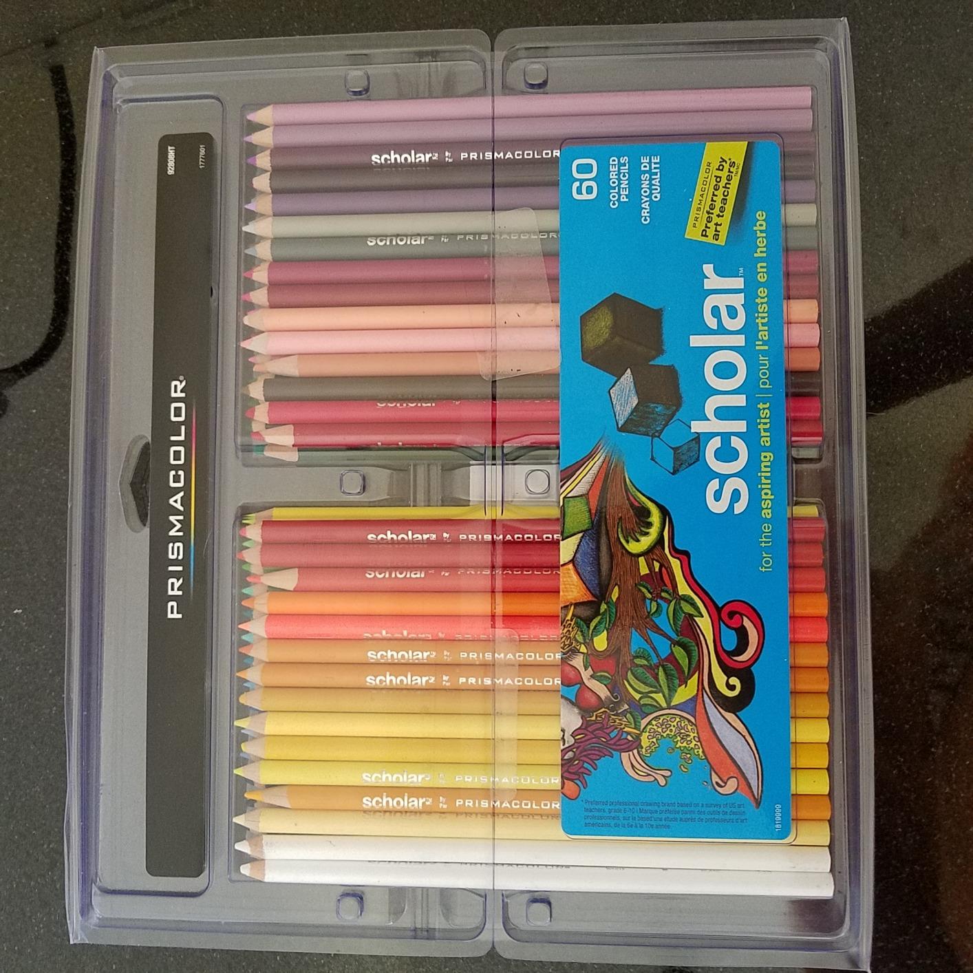 Prismacolor Scholar Colored Pencils, Assorted Colors, 60 Count - Perfect for Sketching, Drawing, Coloring customer photo 2