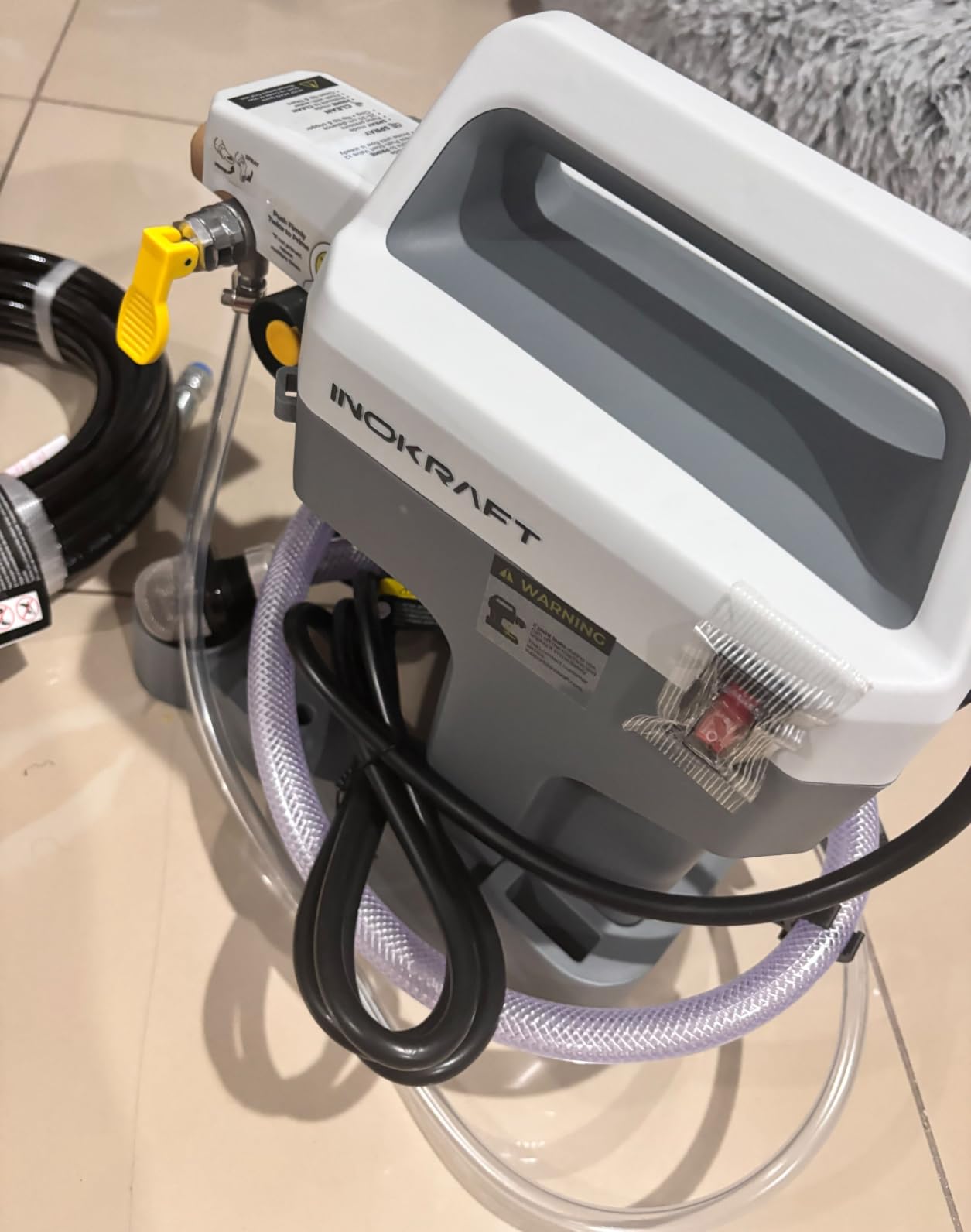 InoKraft NEO Airless Paint Sprayer Kit, 3000 PSI 0.26 GPM, Lightweight customer photo 1