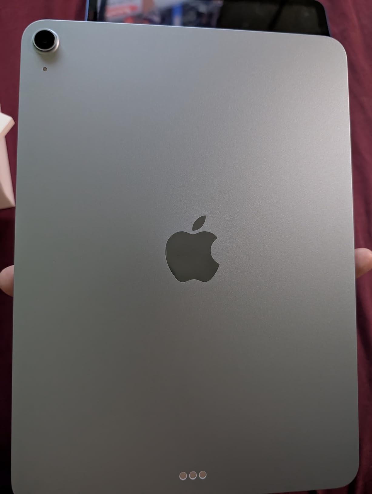 Apple iPad Air 11-inch (M4): Liquid Retina Display, 128GB, 12MP Front/Back Camera, Wi-Fi 7 with Apple N1, Touch ID, All-Day Battery Life - Space Gray customer photo 2