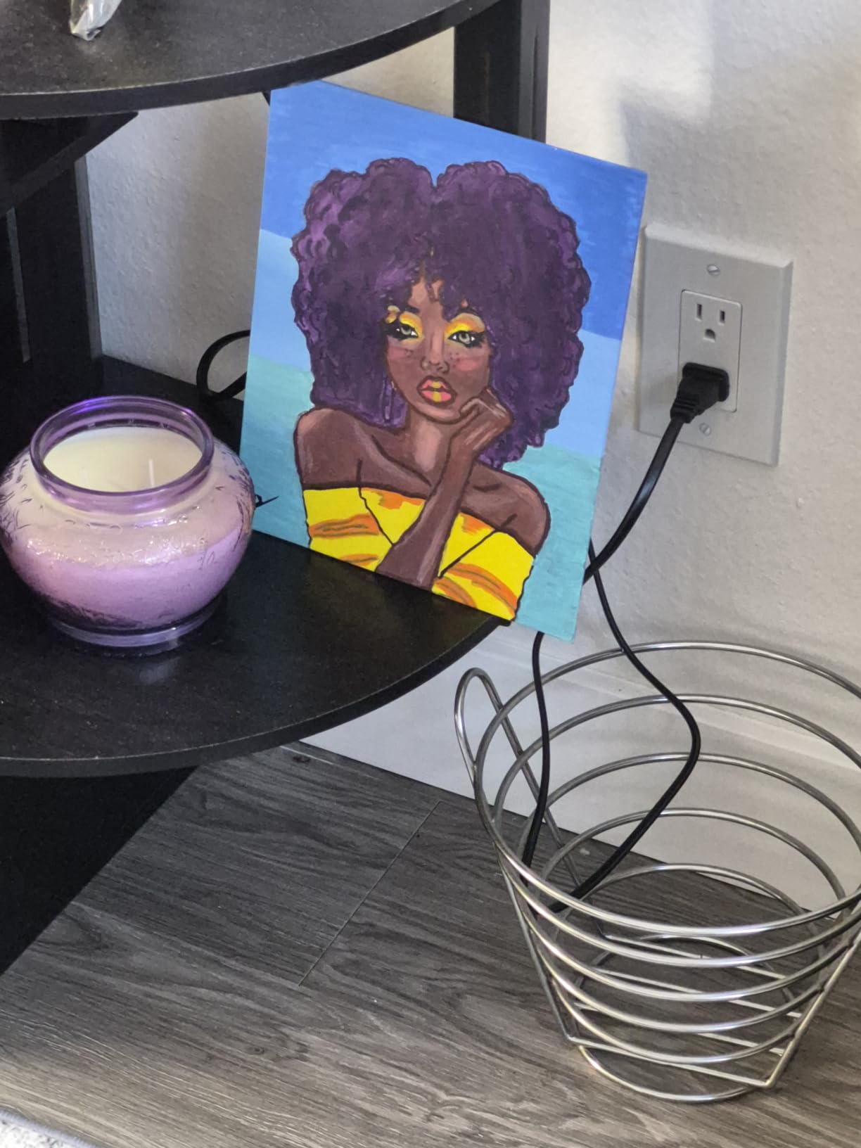 Cholemy 36 Pcs Paint and Sip Kit Gift for Adults 8''x10'',African Women customer photo 1