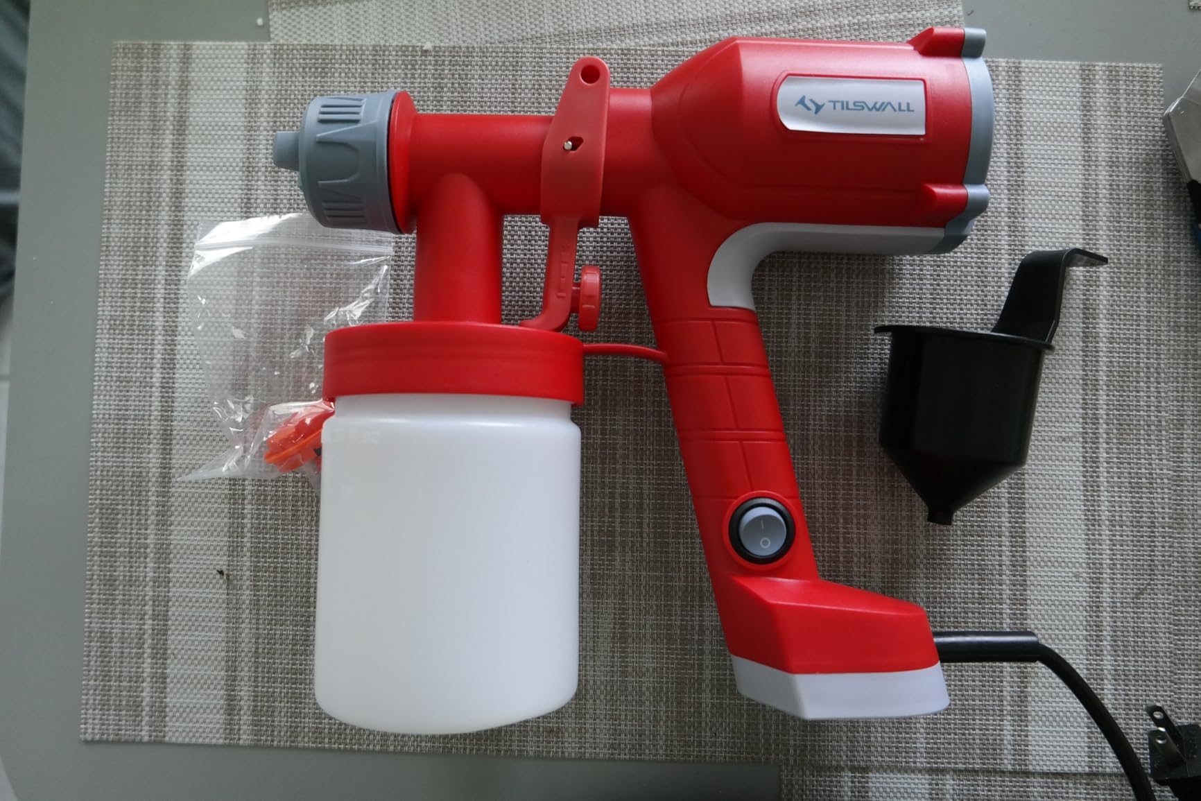 Tilswall Paint Sprayer Dreamer400 Ultra-Light Spray Gun for Painting Blue customer photo 1