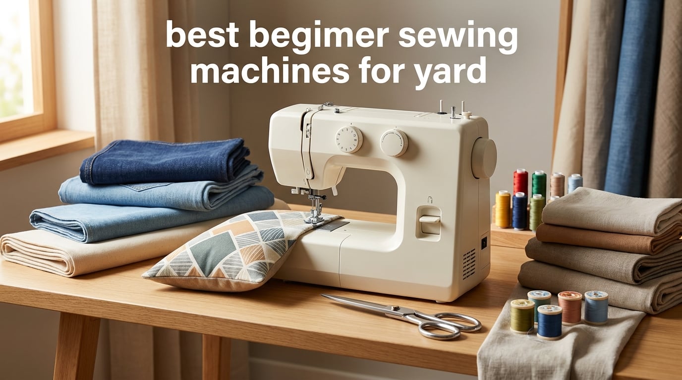 best beginner sewing machines for yard